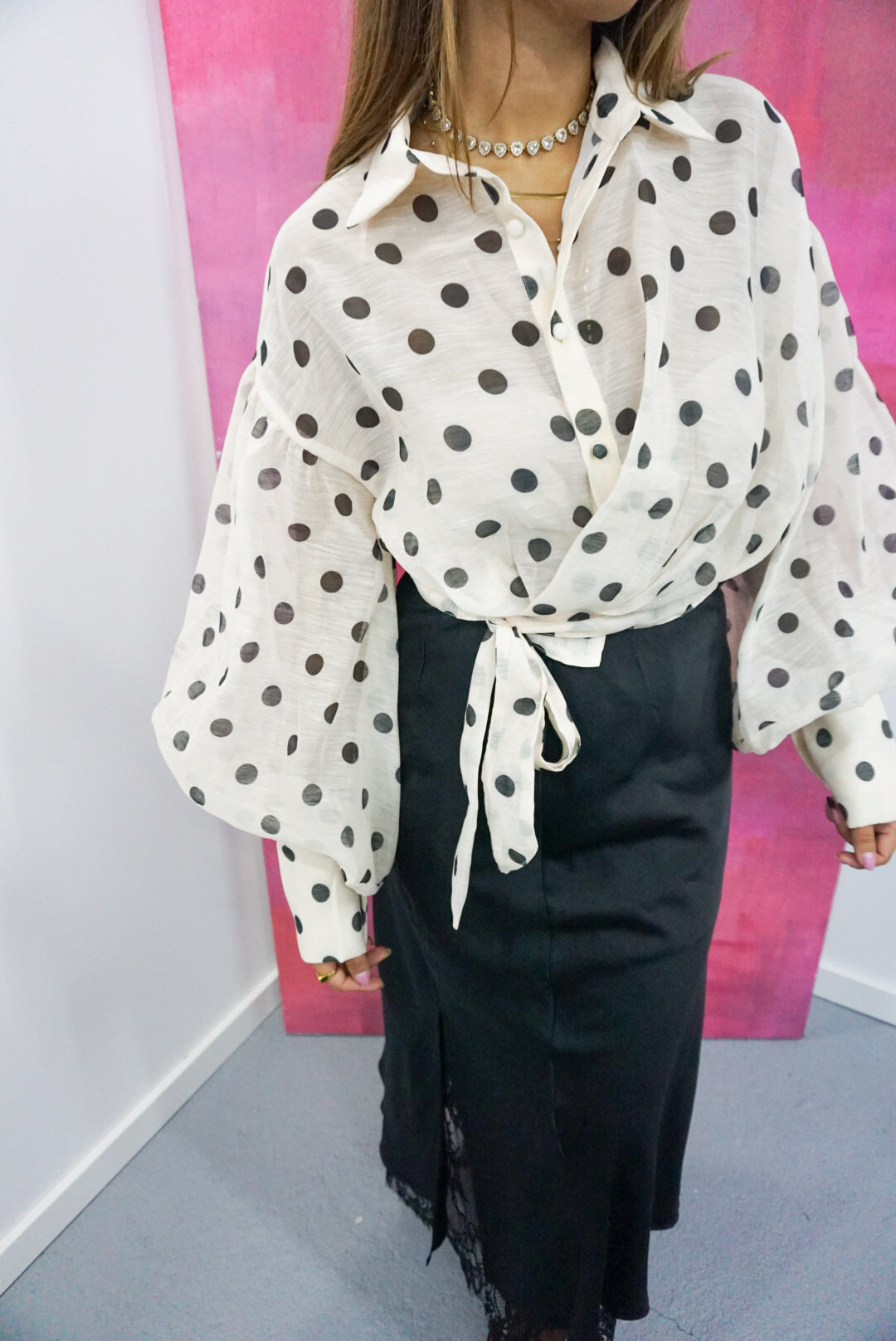 Blusa Polka Dot