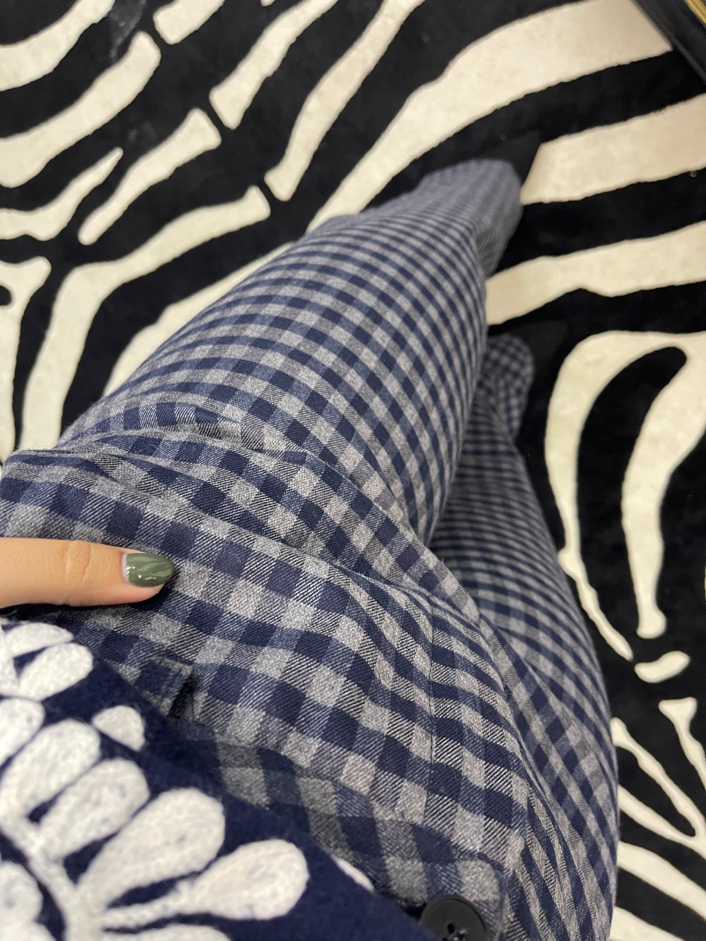 Calças Flanela Vichy