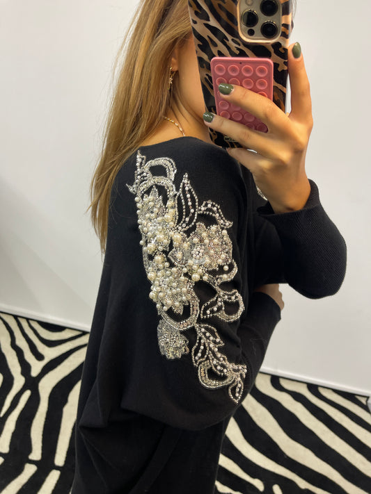 Malha Oversized Brilhos