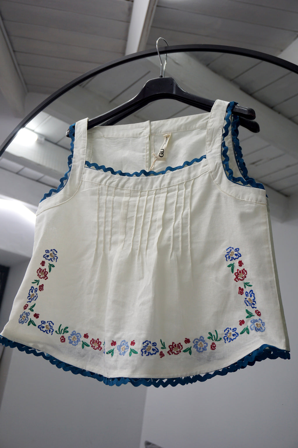 Top Estilo Vintage