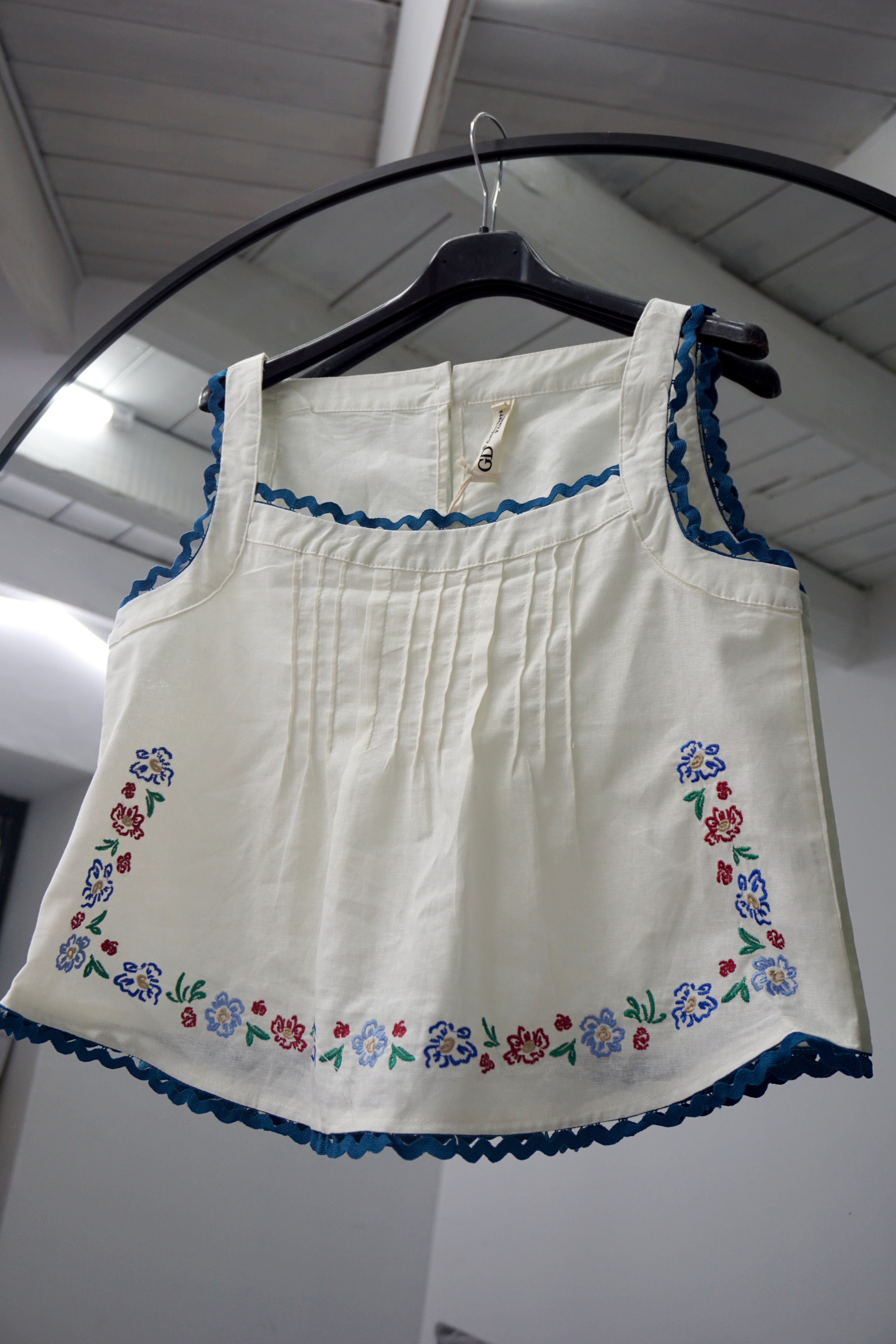 Top Estilo Vintage