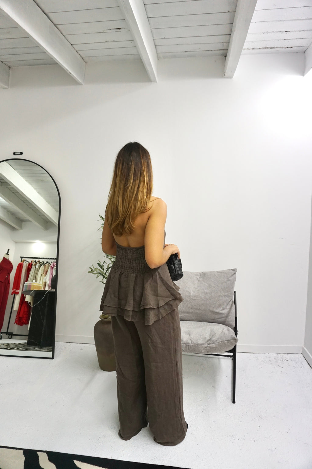 Conjunto 100% linho
