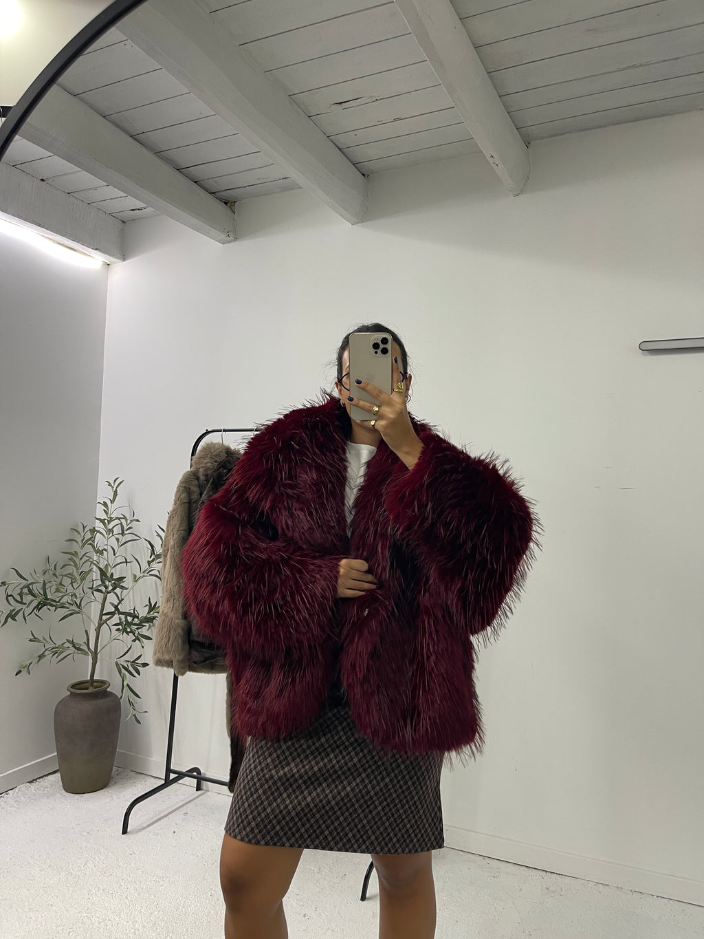 Casaco Faux Fur