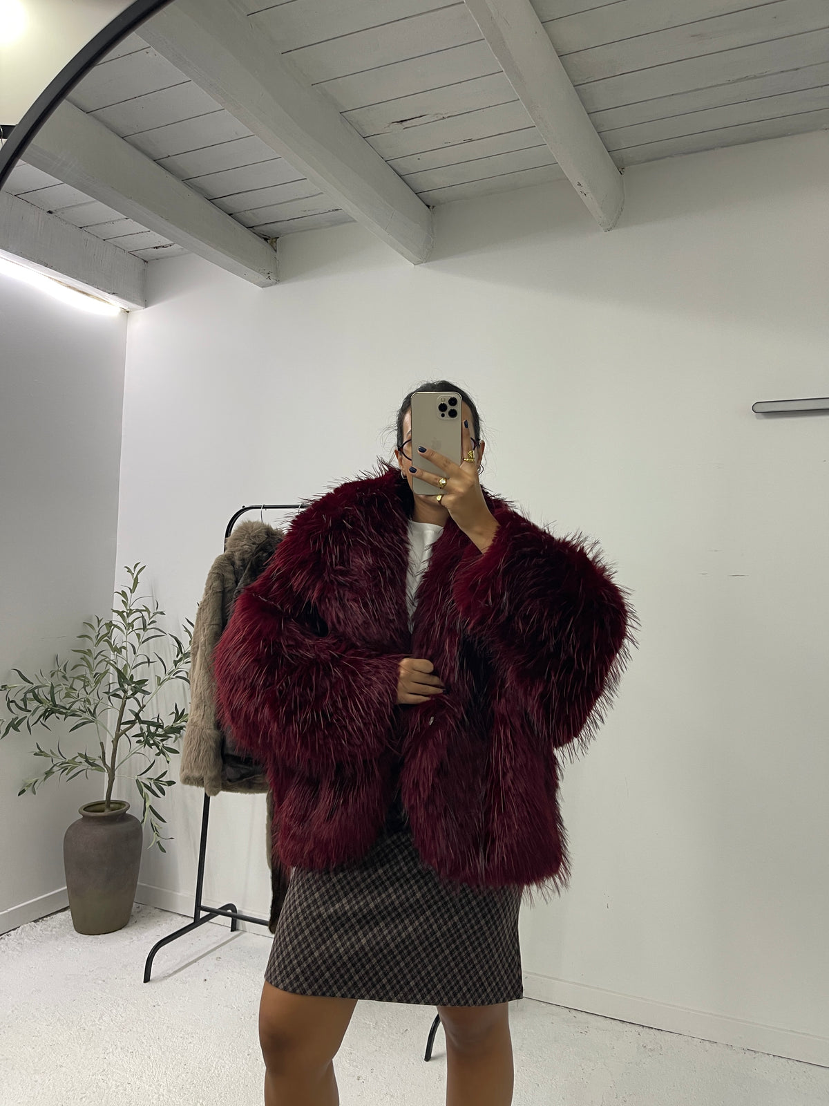 Casaco Faux Fur