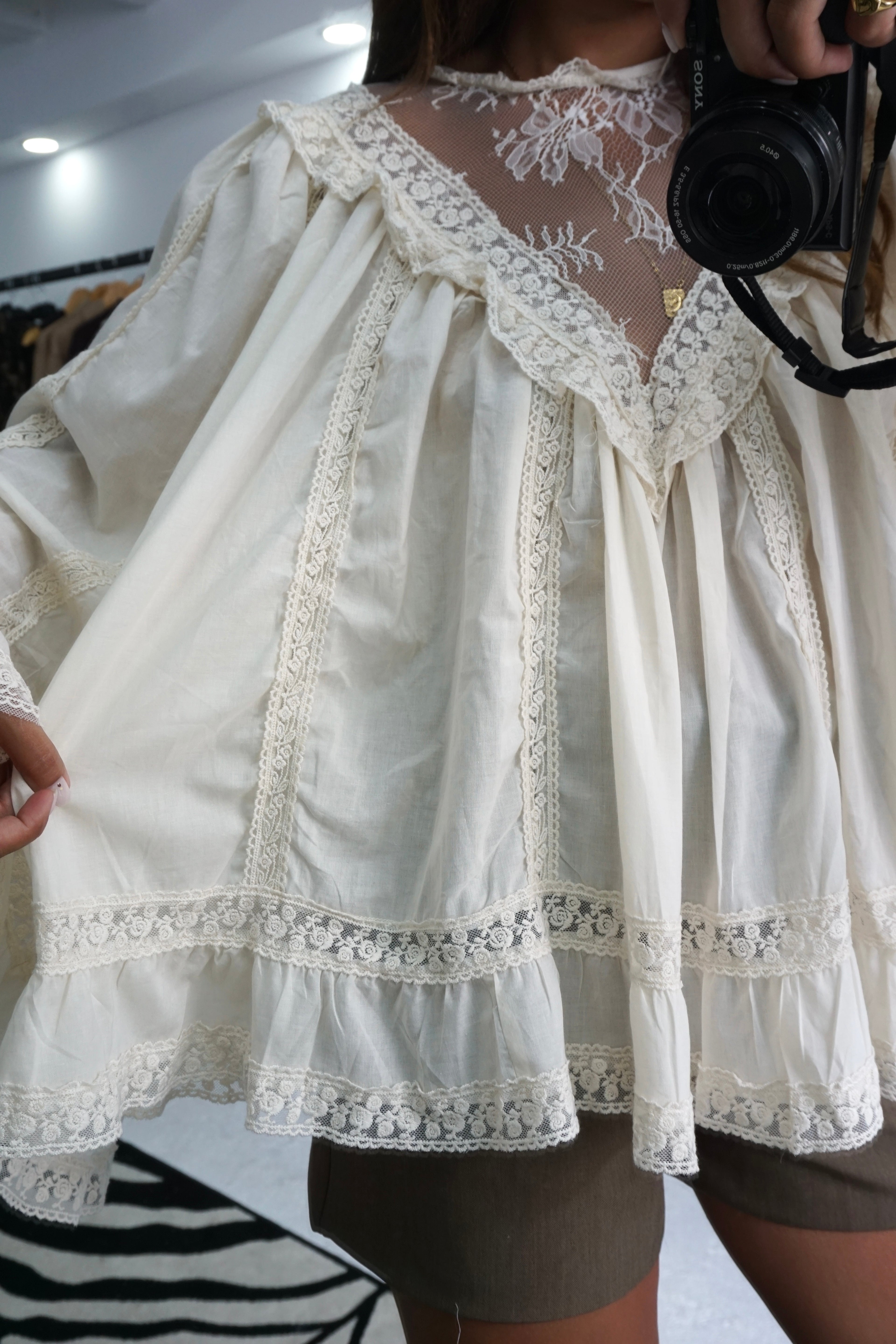 Blusa Estilo Babydoll