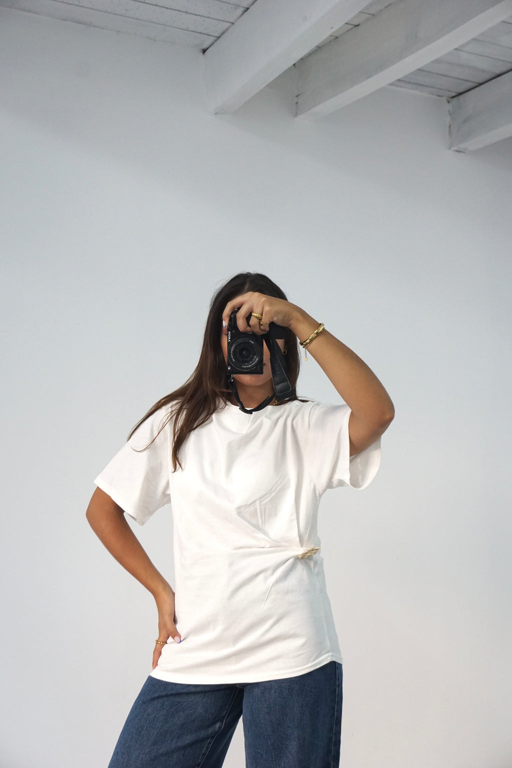 T-shirt Drapeada