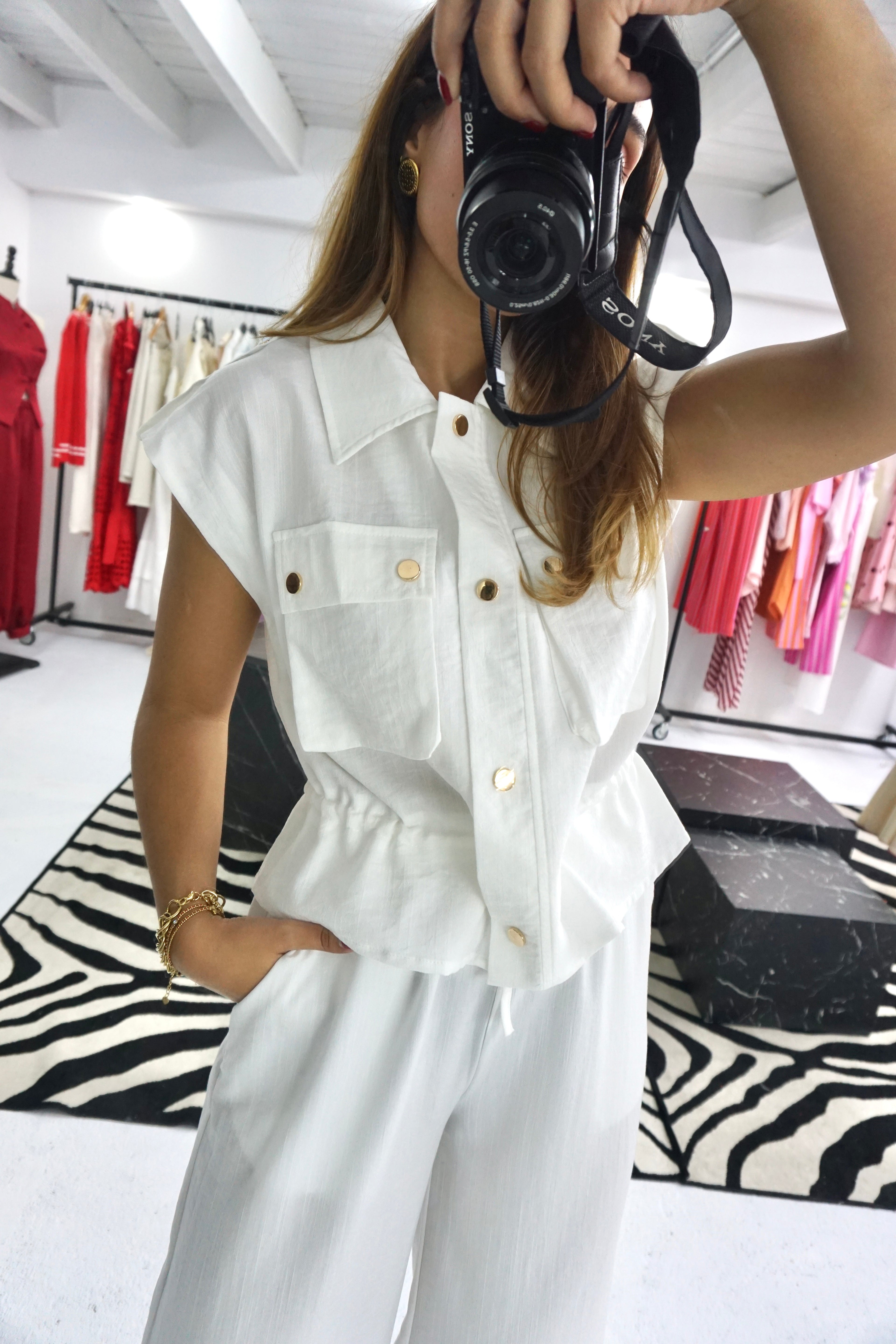 Conjunto Colete e Calça