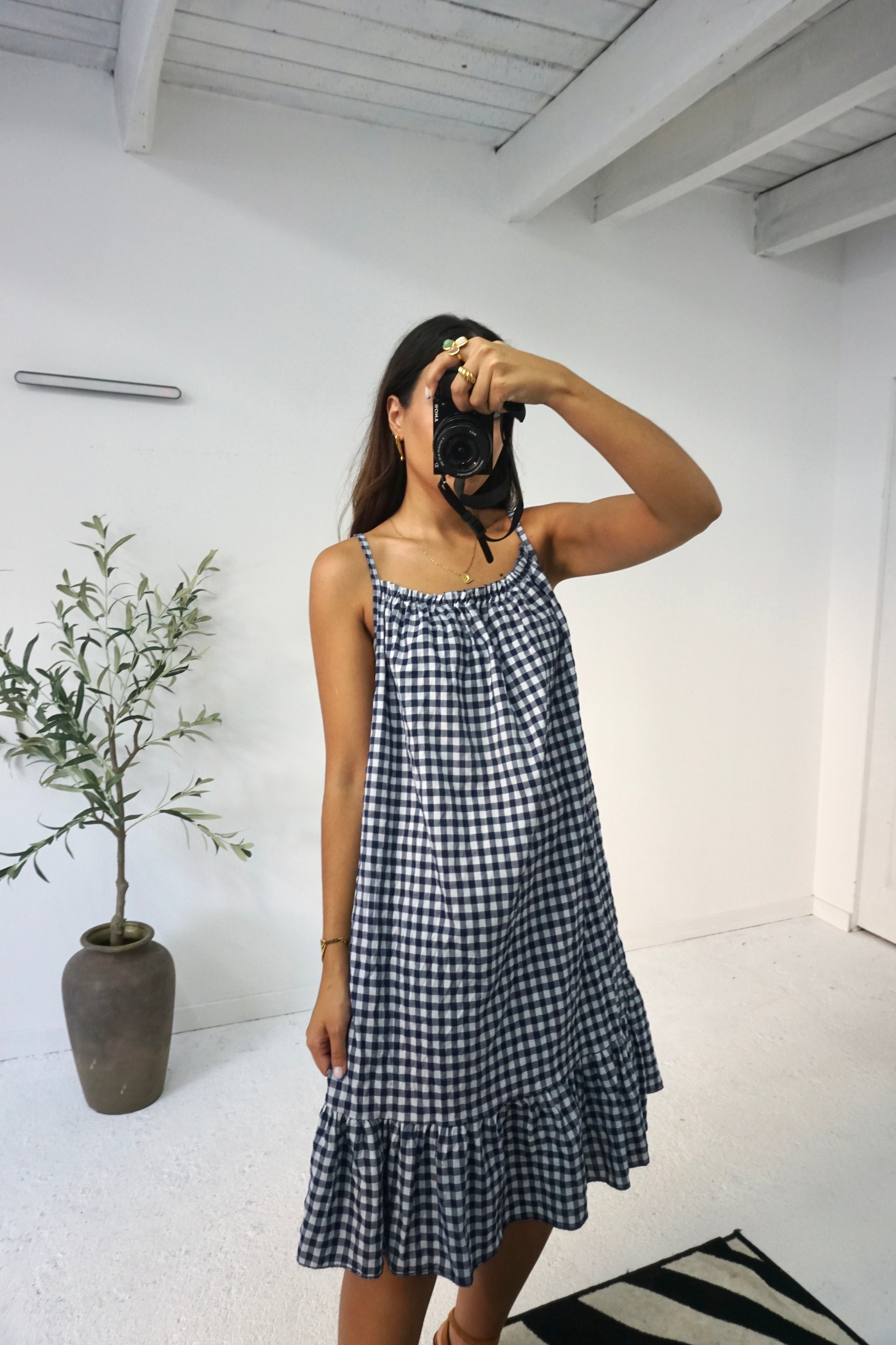 Vestido Vichy
