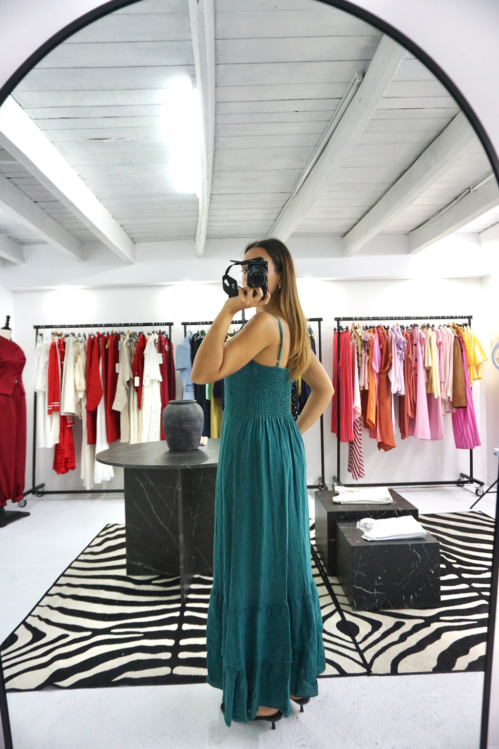 Vestido 100% linho