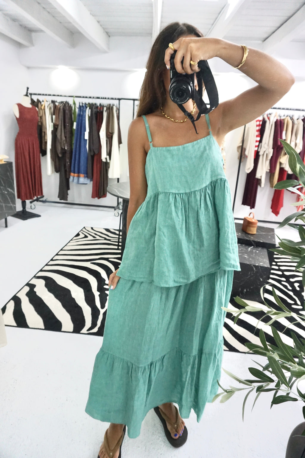 Conjunto 100% linho