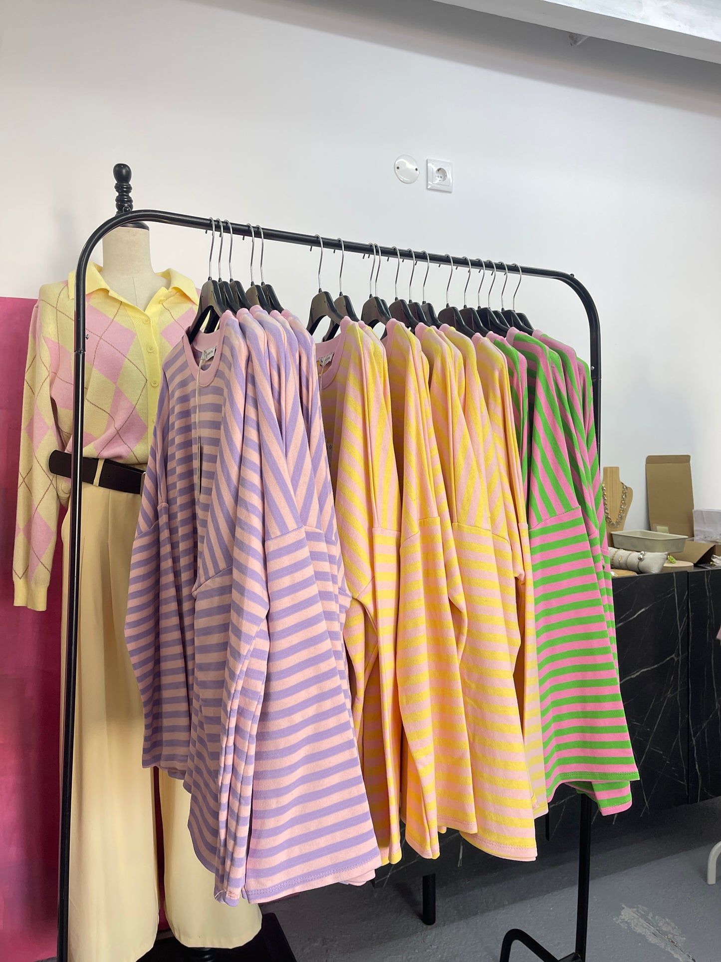 Camisola Riscas (3 cores)