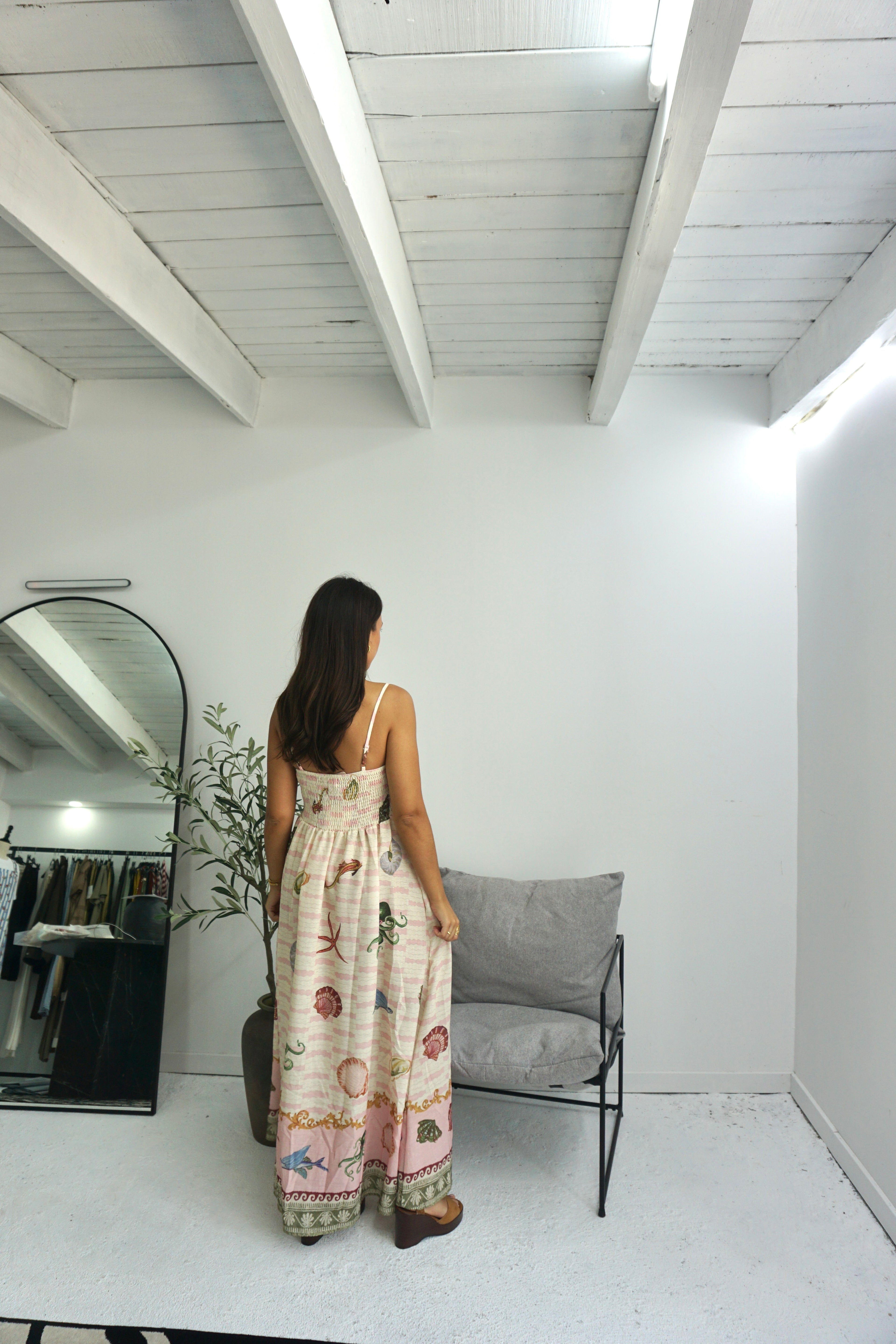 Vestido em Algodão