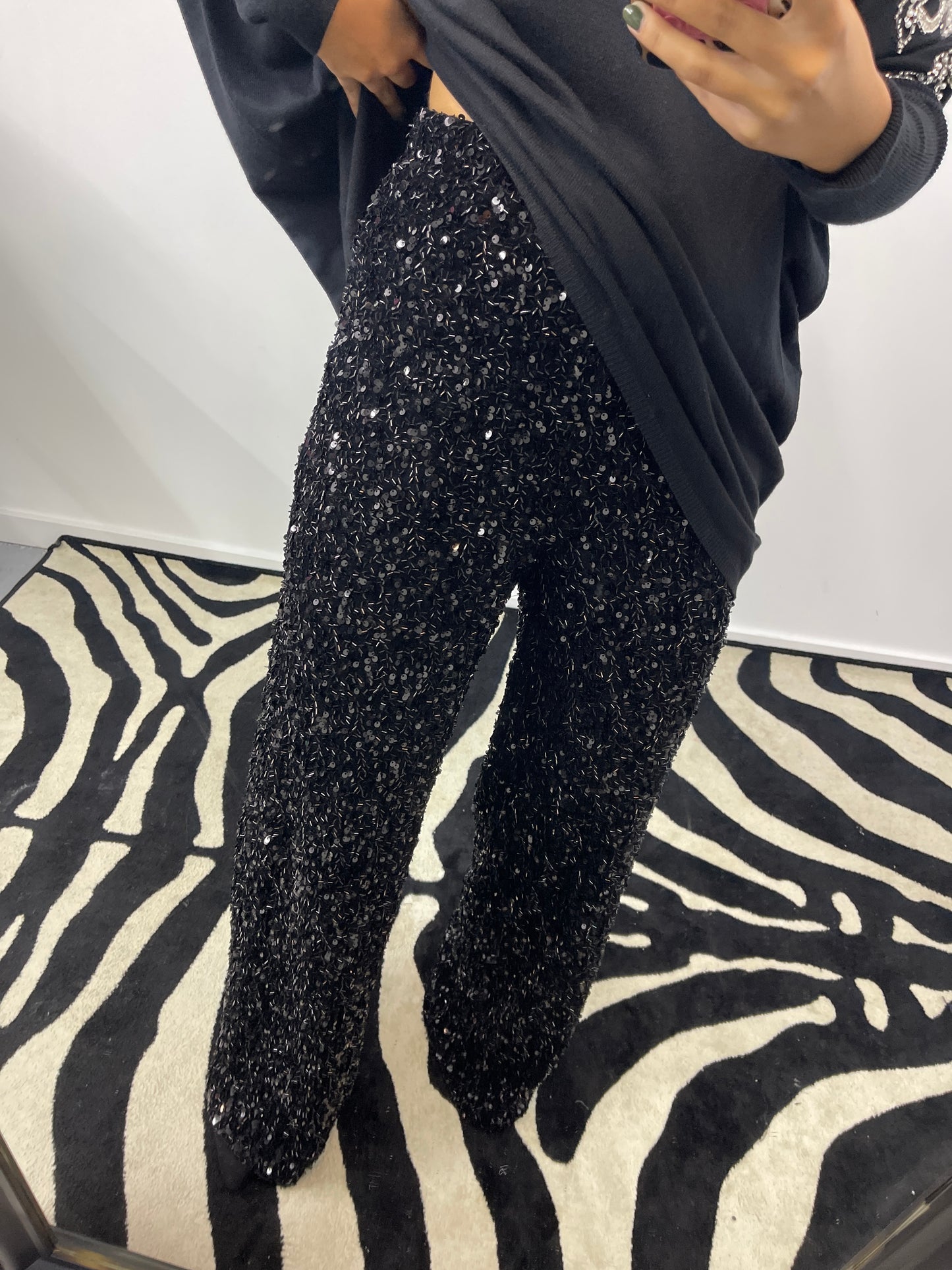 Calças Lantejoulas