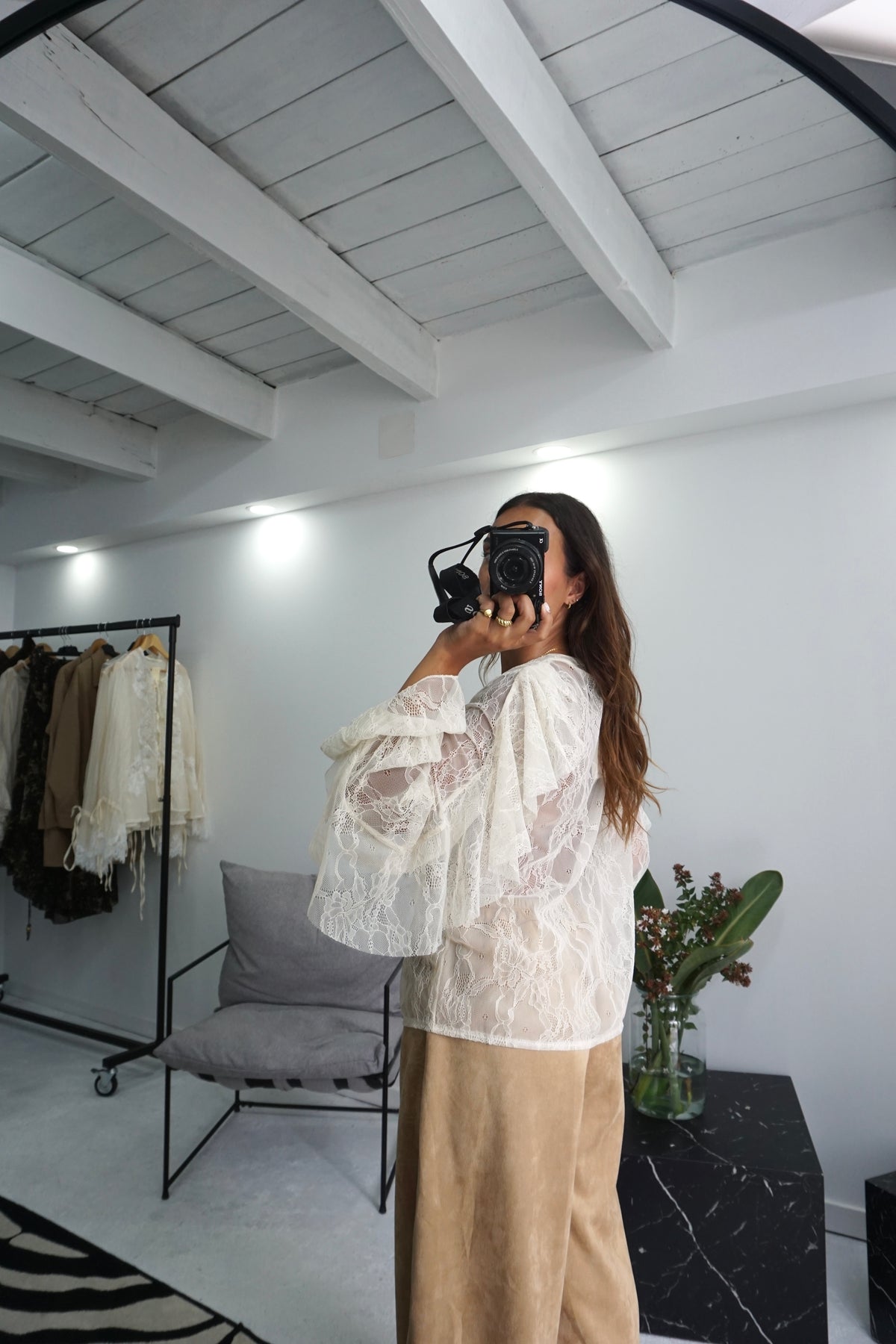 Blusa em Renda