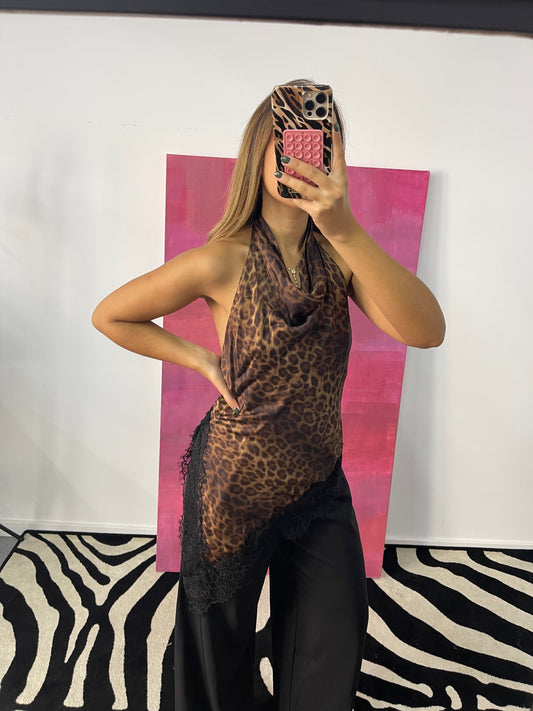 Top Leopardo Lumina
