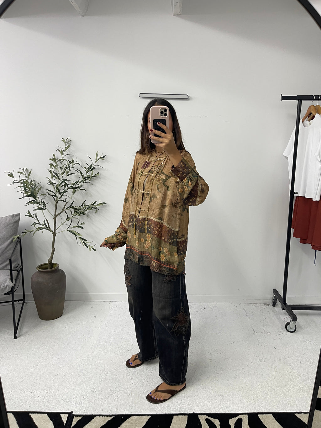 Blusa estilo asiática