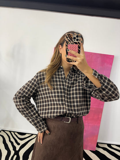 Camisa Flanela Oversized