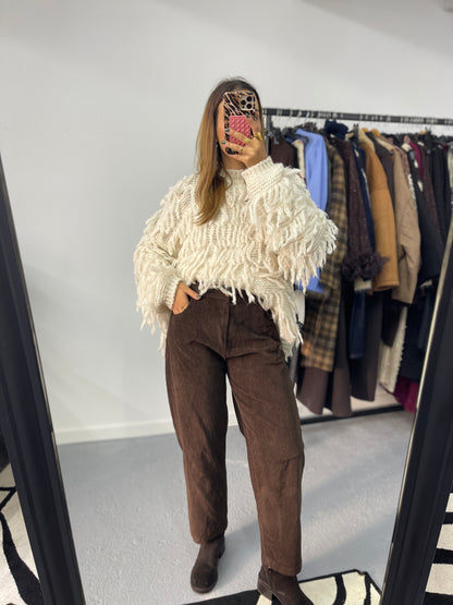 Calças Barrel Fit Bombazine