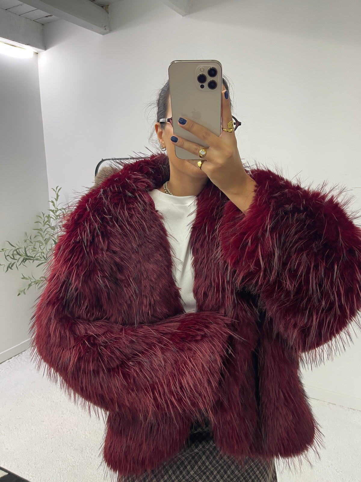 Casaco Faux Fur