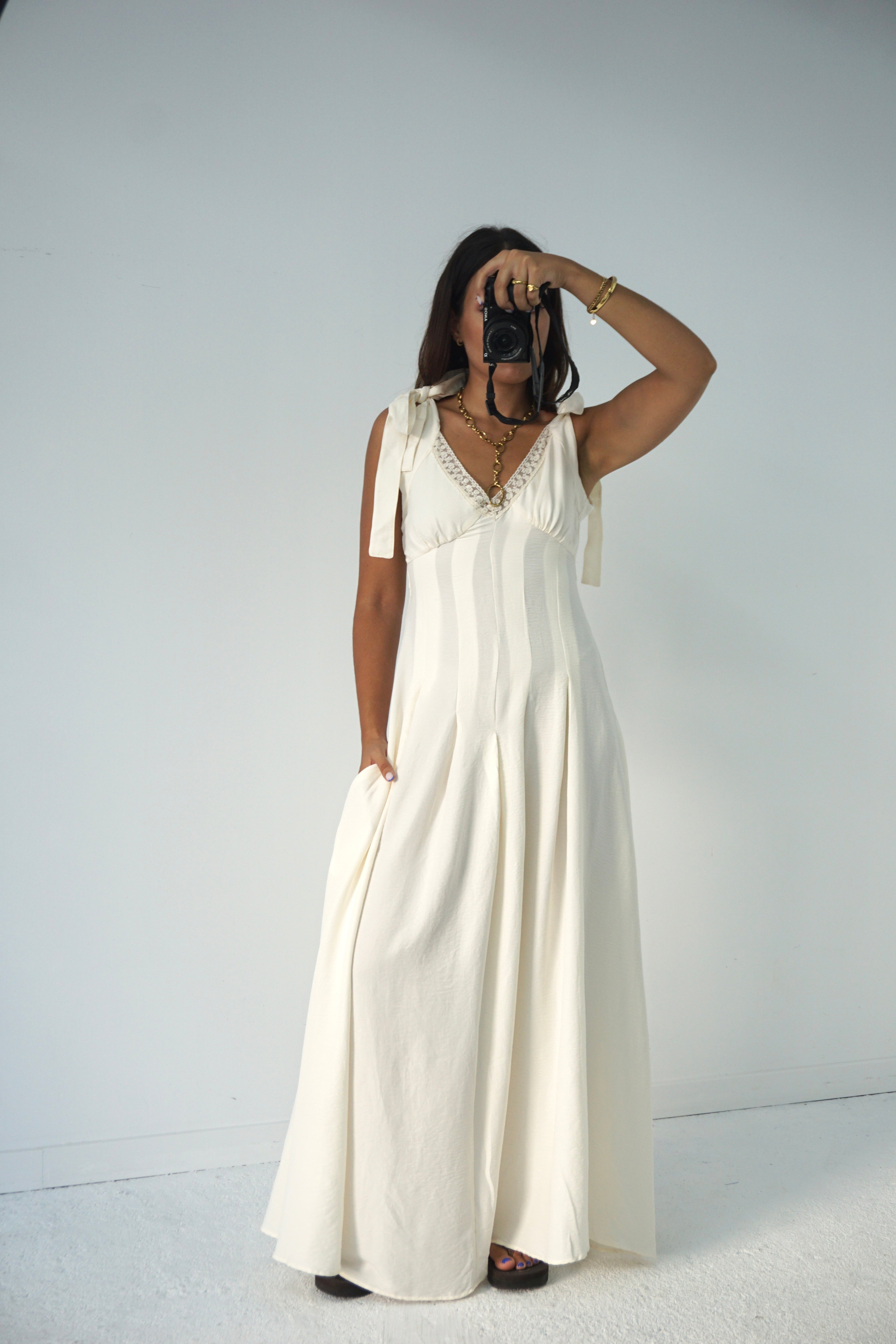 Vestido estilo Lingerie