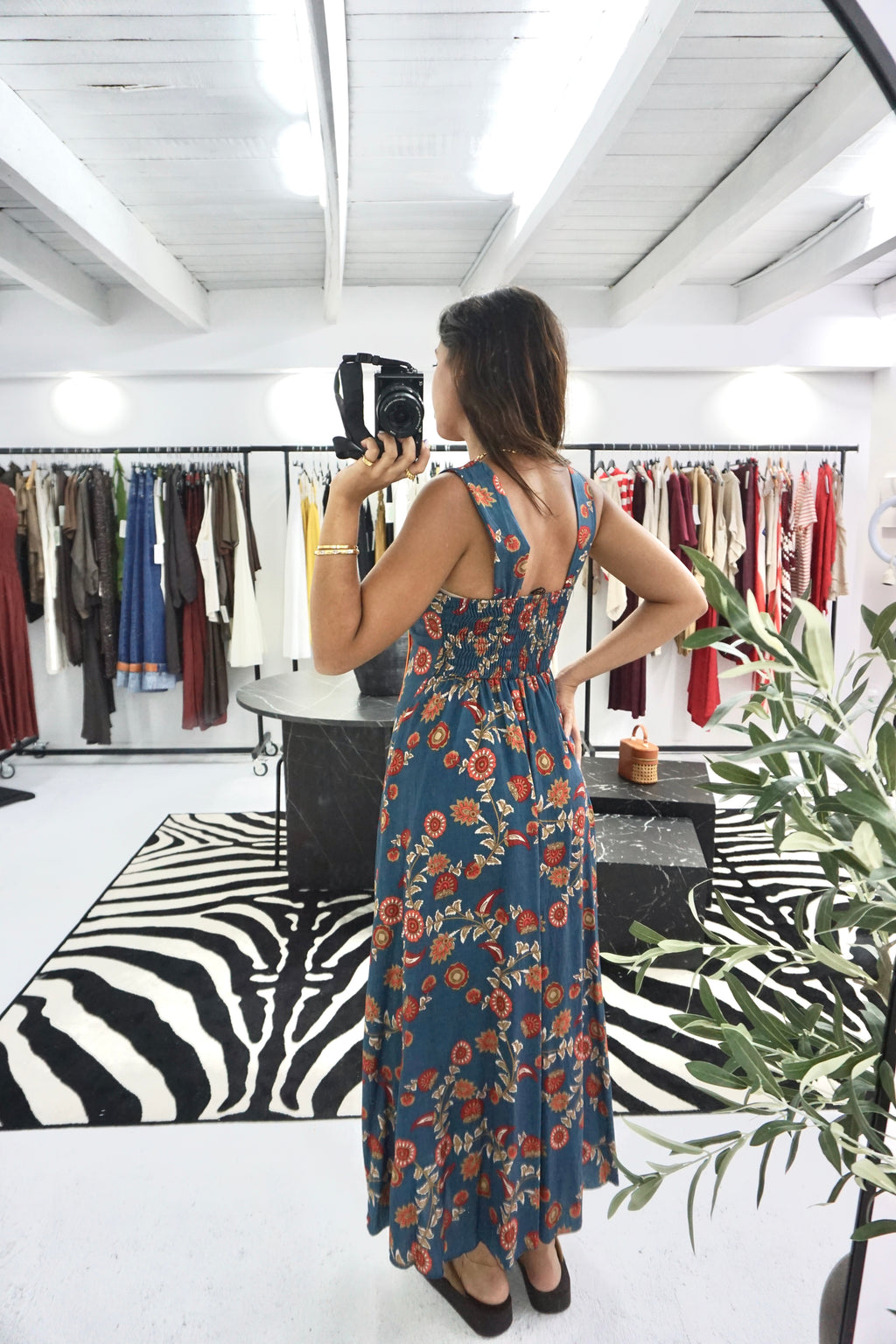 Vestido Maxi Florido