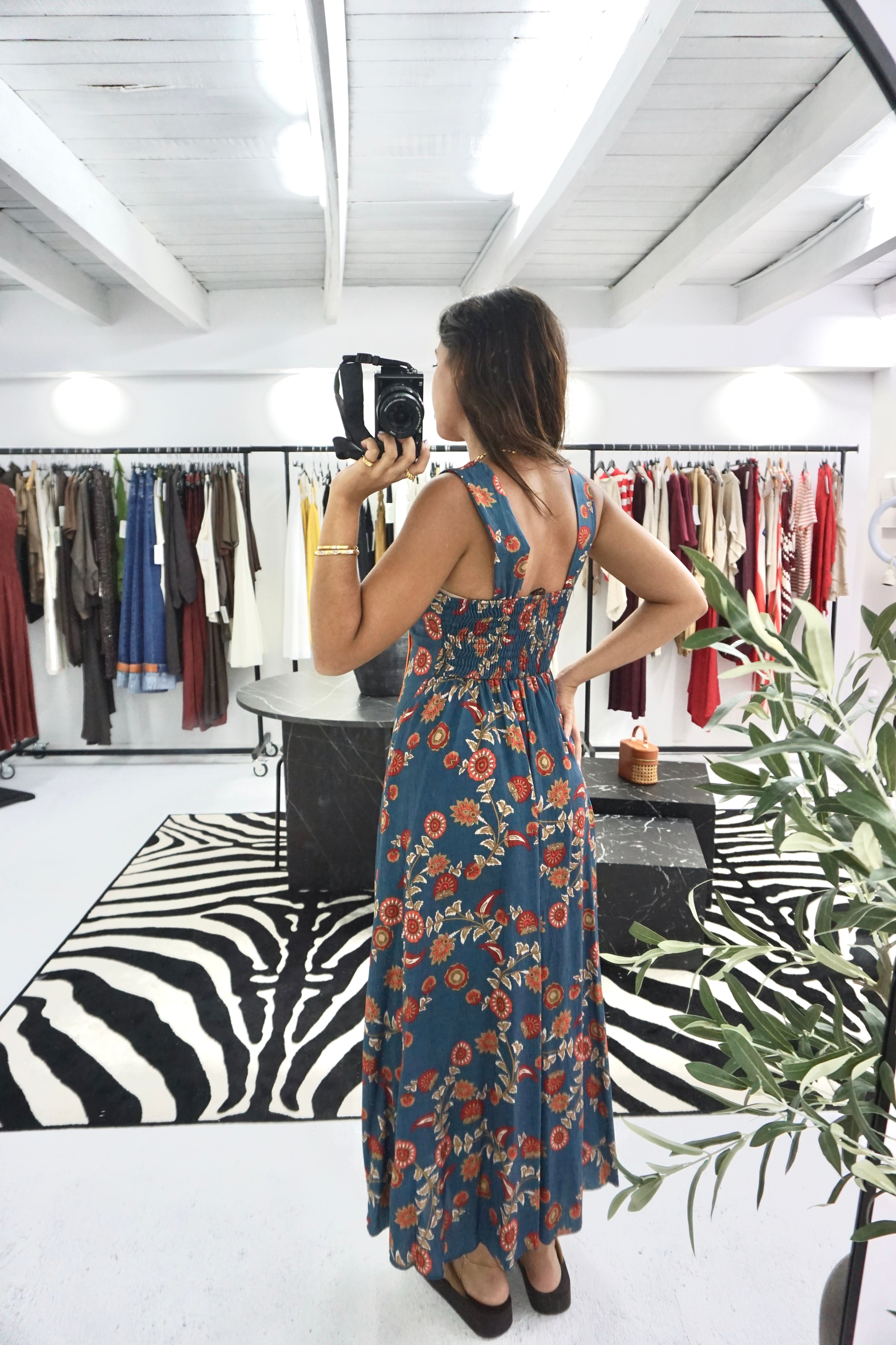 Vestido Maxi Florido