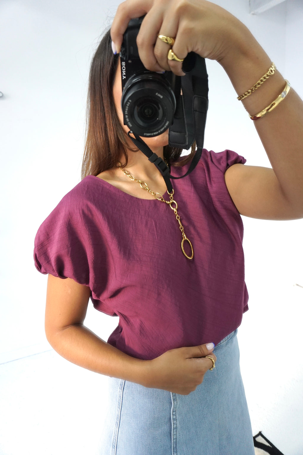 Blusas em viscose (5 cores)