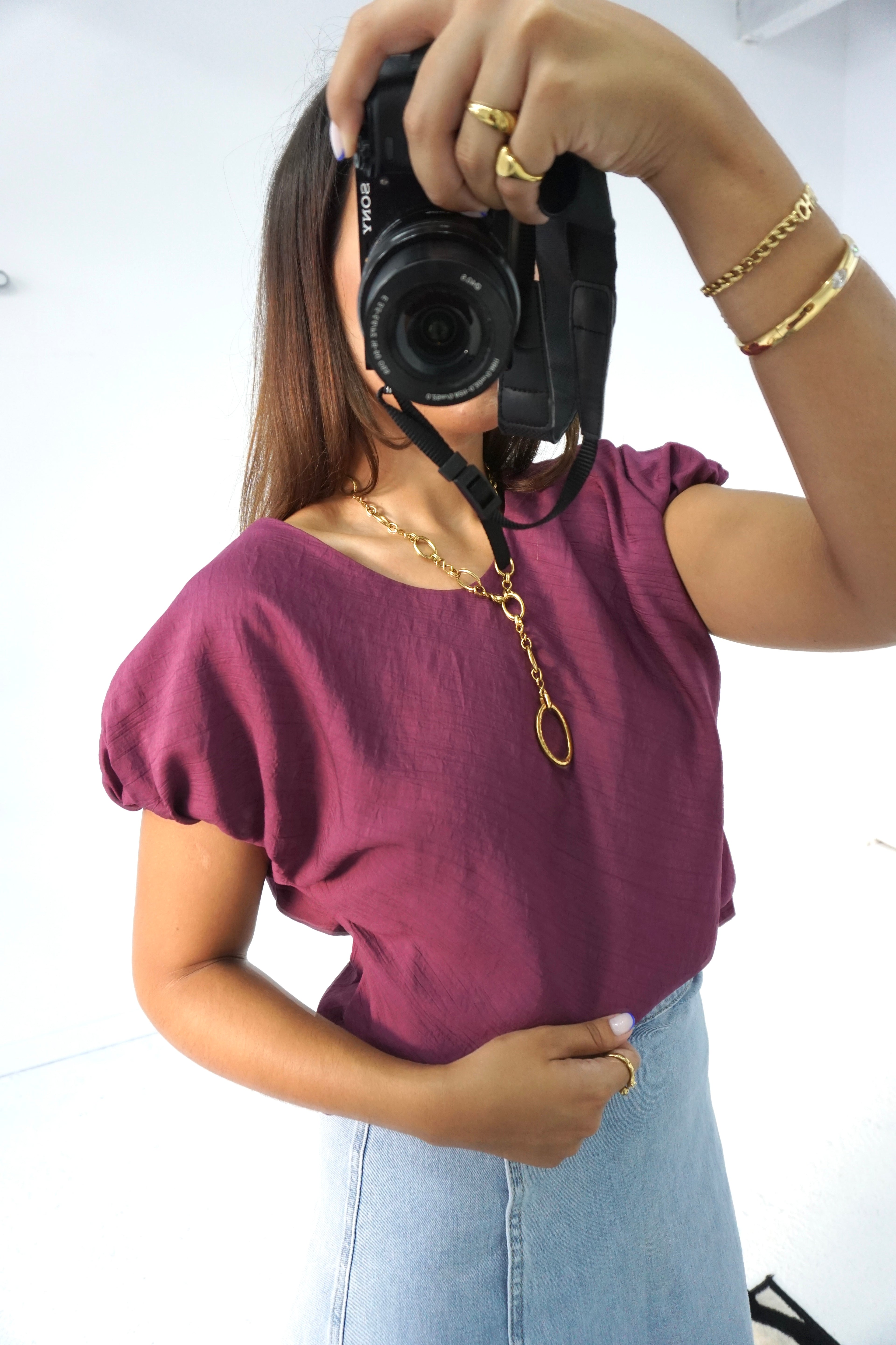 Blusas em viscose (5 cores)