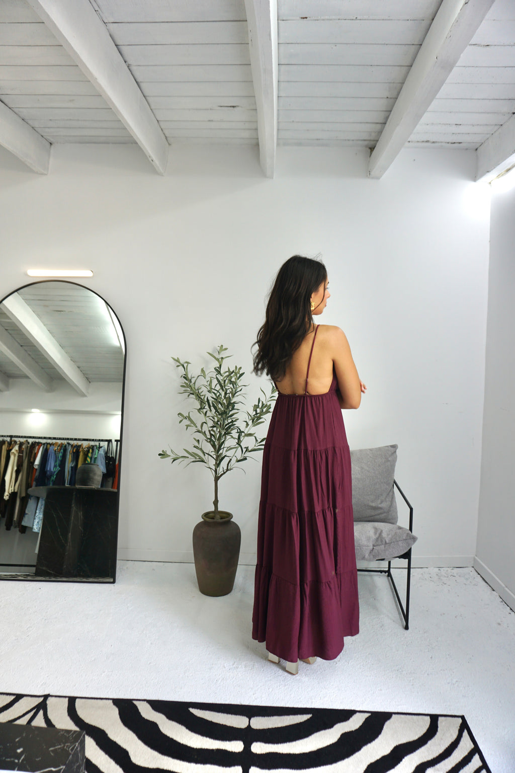 Vestido Viscose