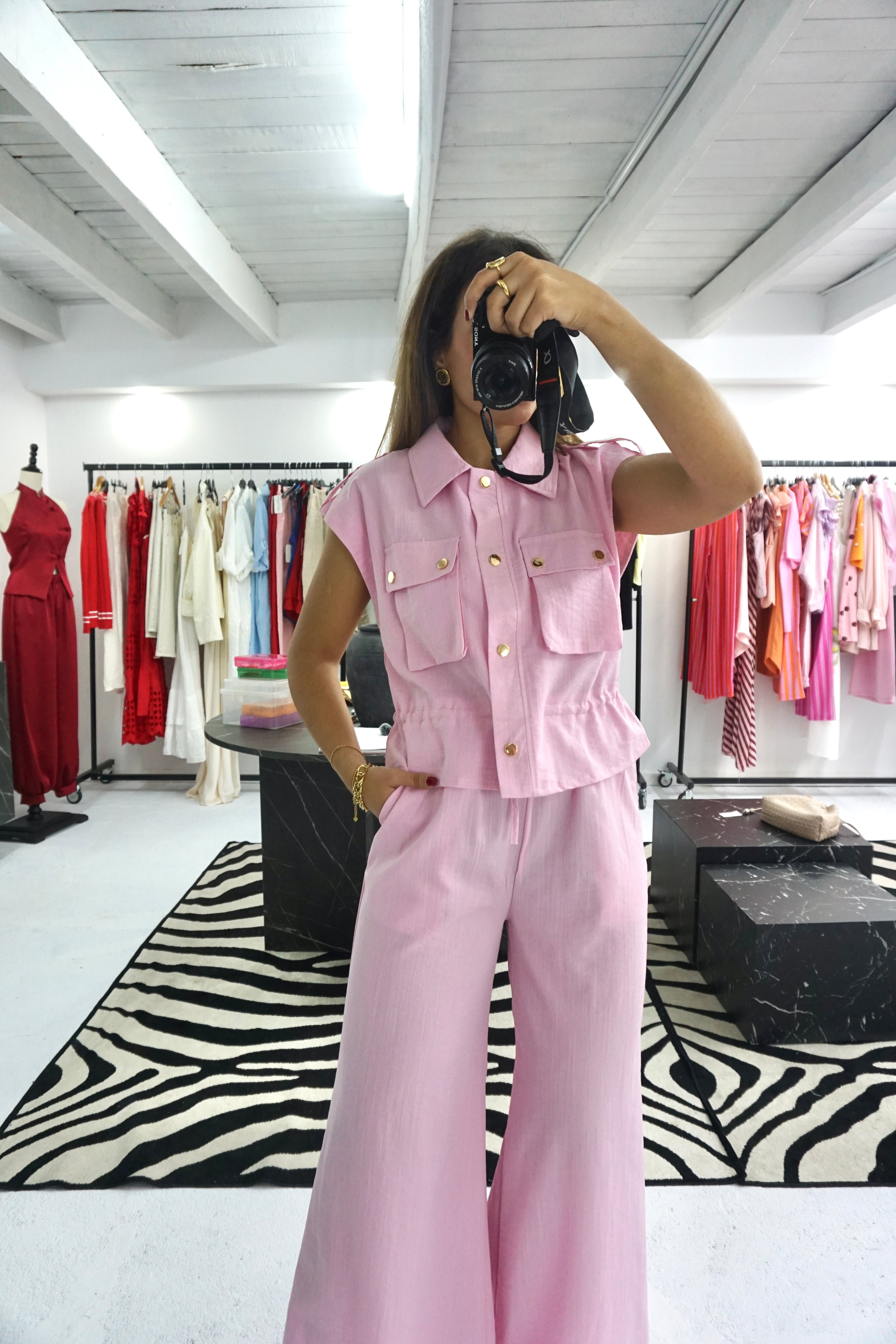 Conjunto Colete e Calça