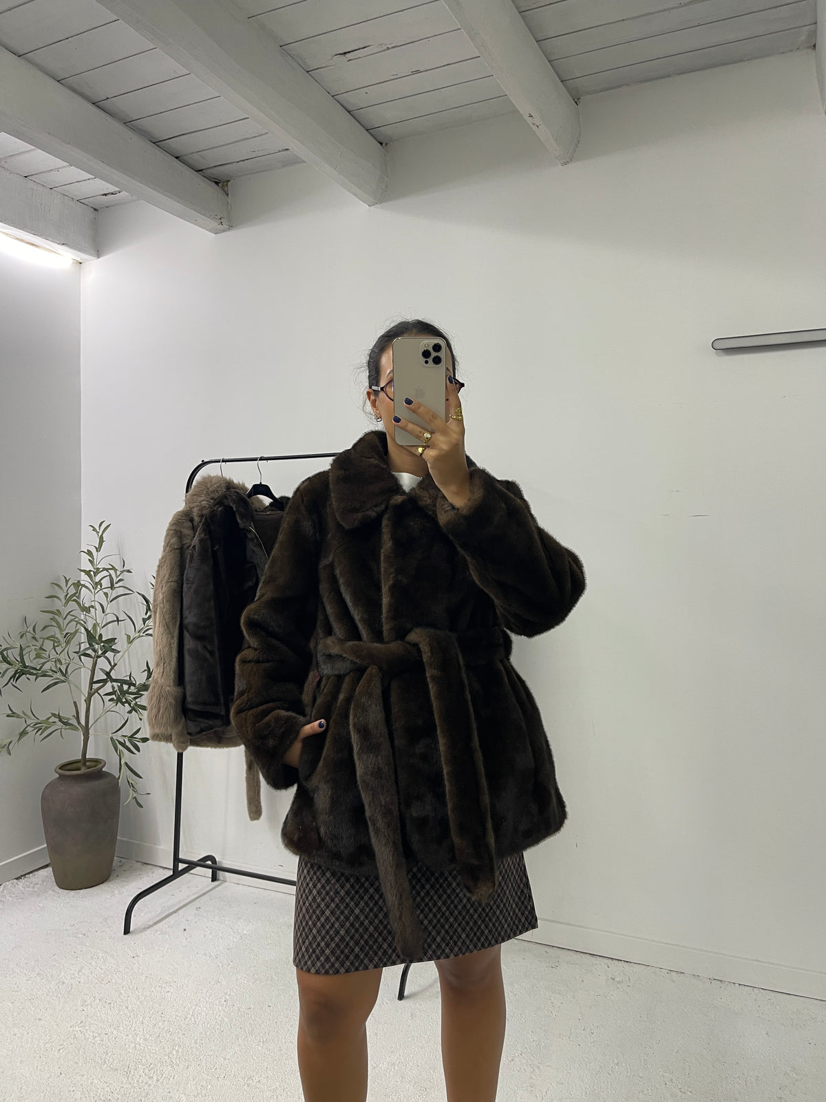 Casaco Faux Fur