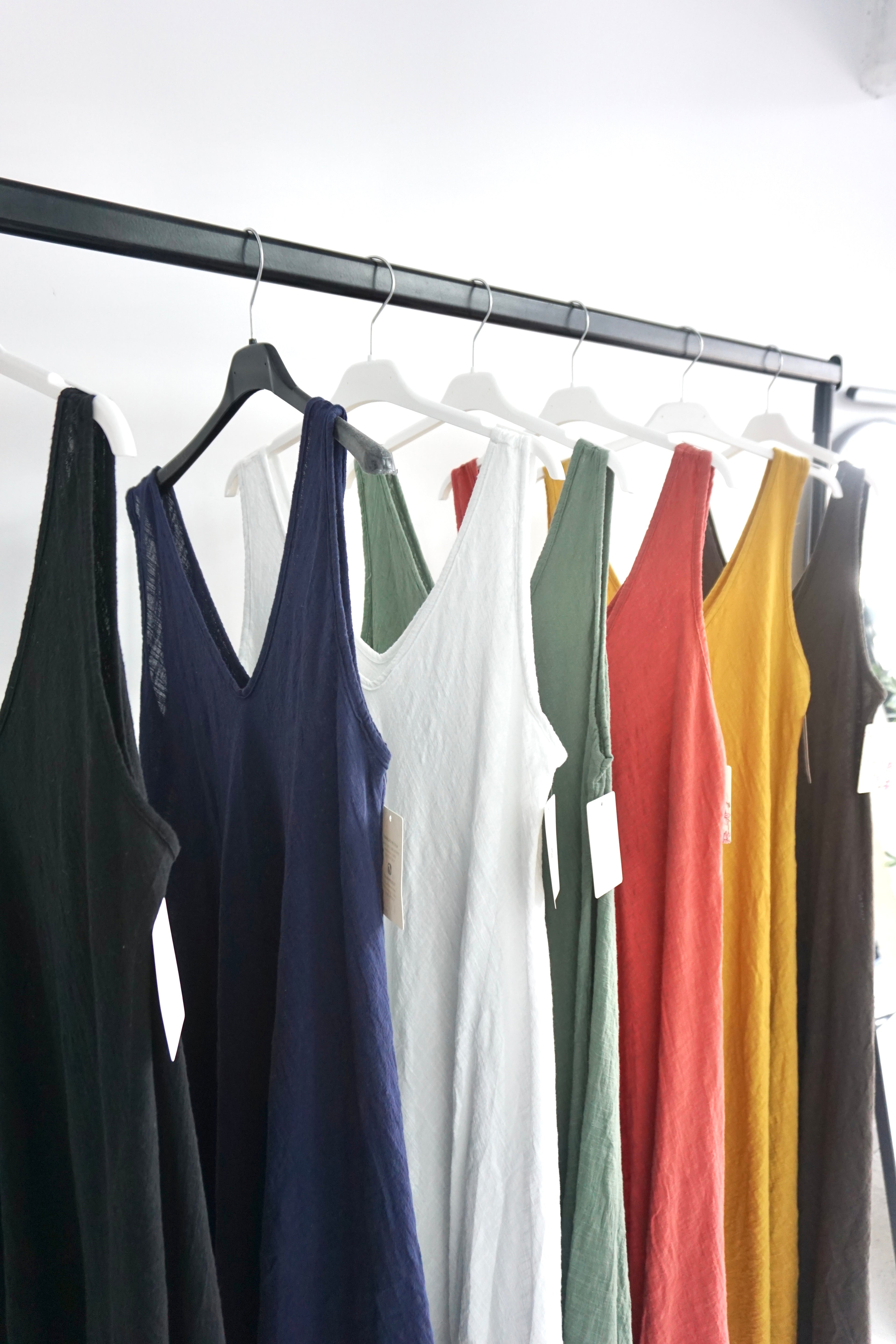 Vestido 100% Algodão (7 cores)