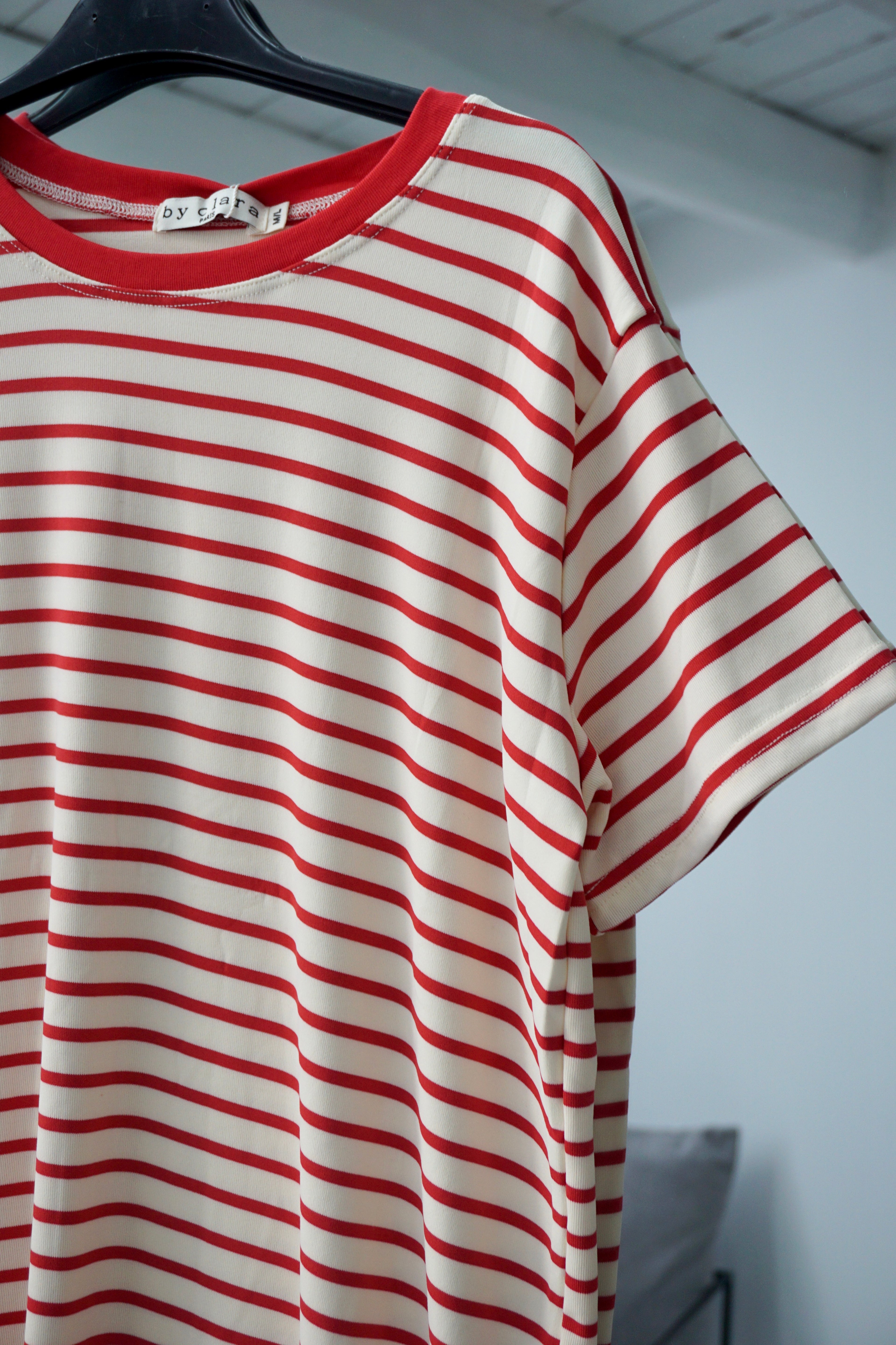 T-shirt riscas (2 cores)