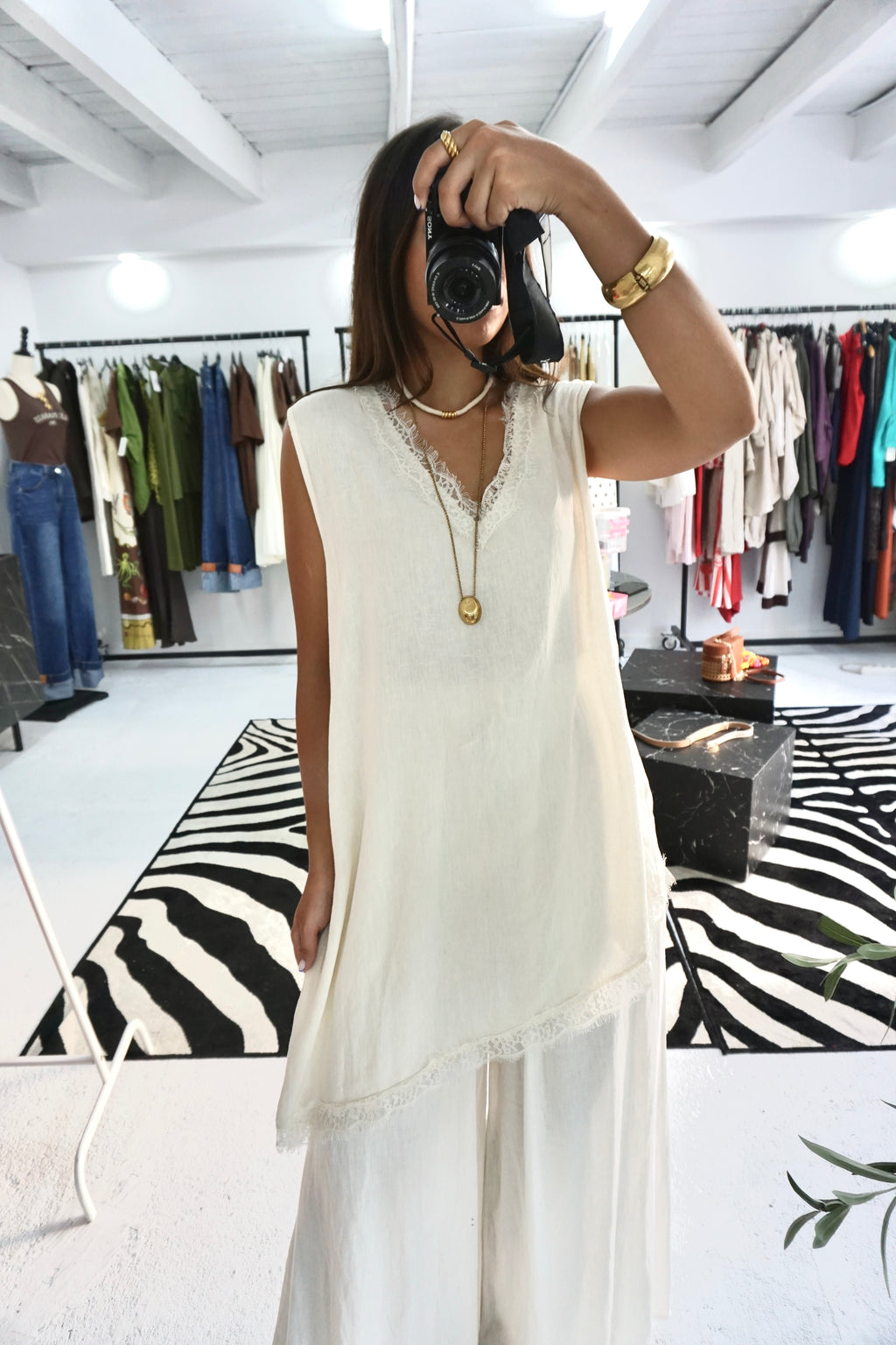 Conjunto 50% Linho