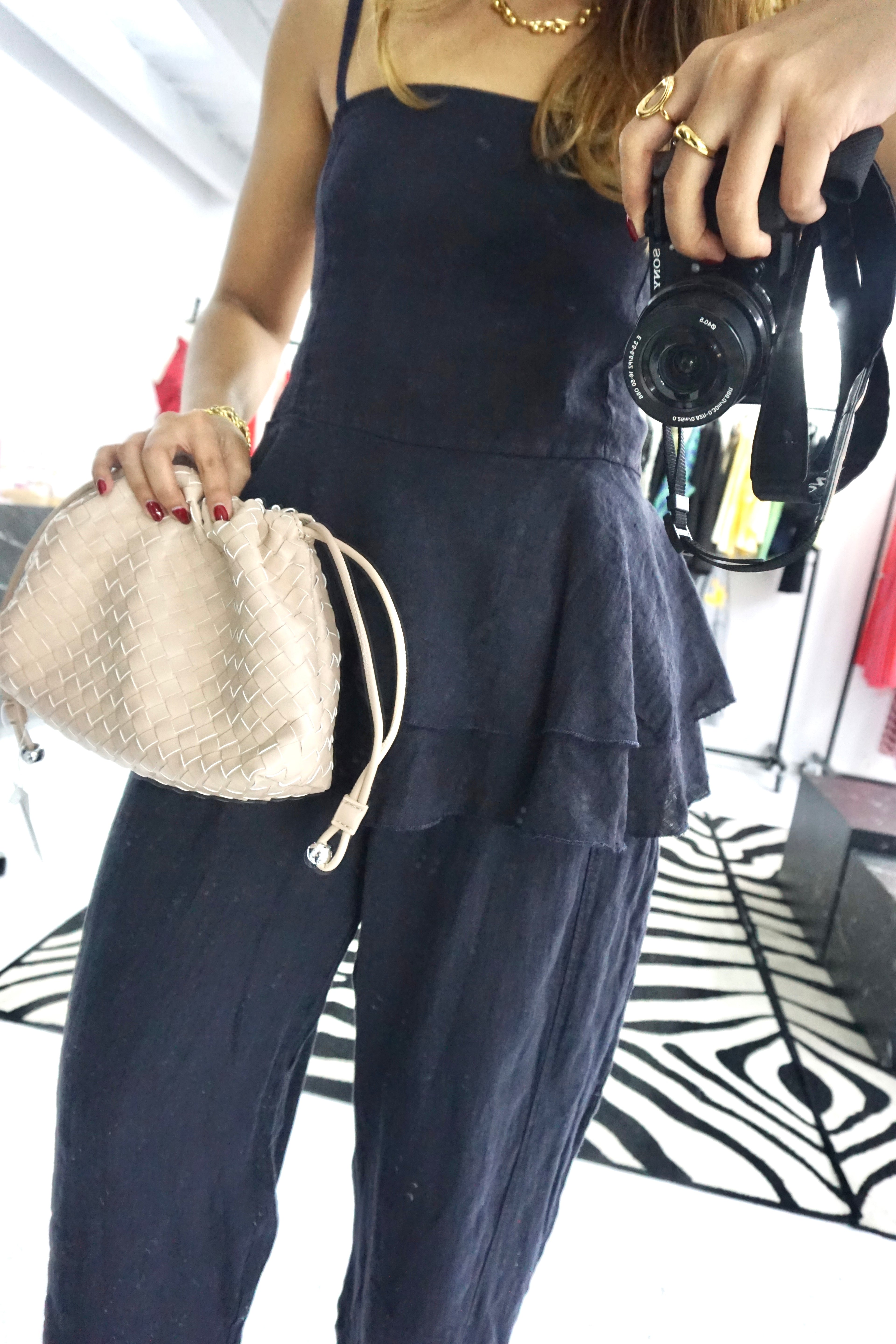 Conjunto 100% linho.