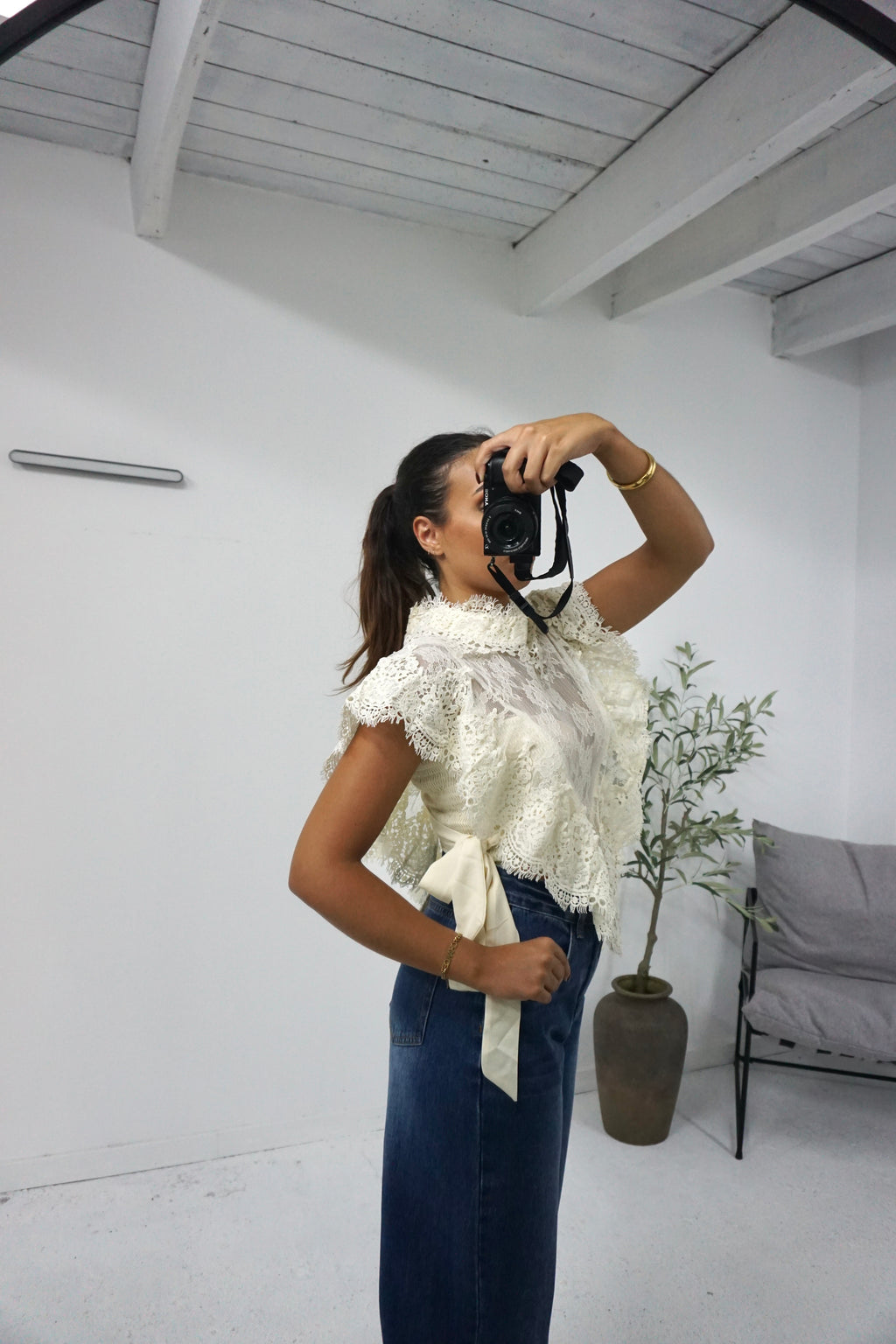 Blusa Rendada