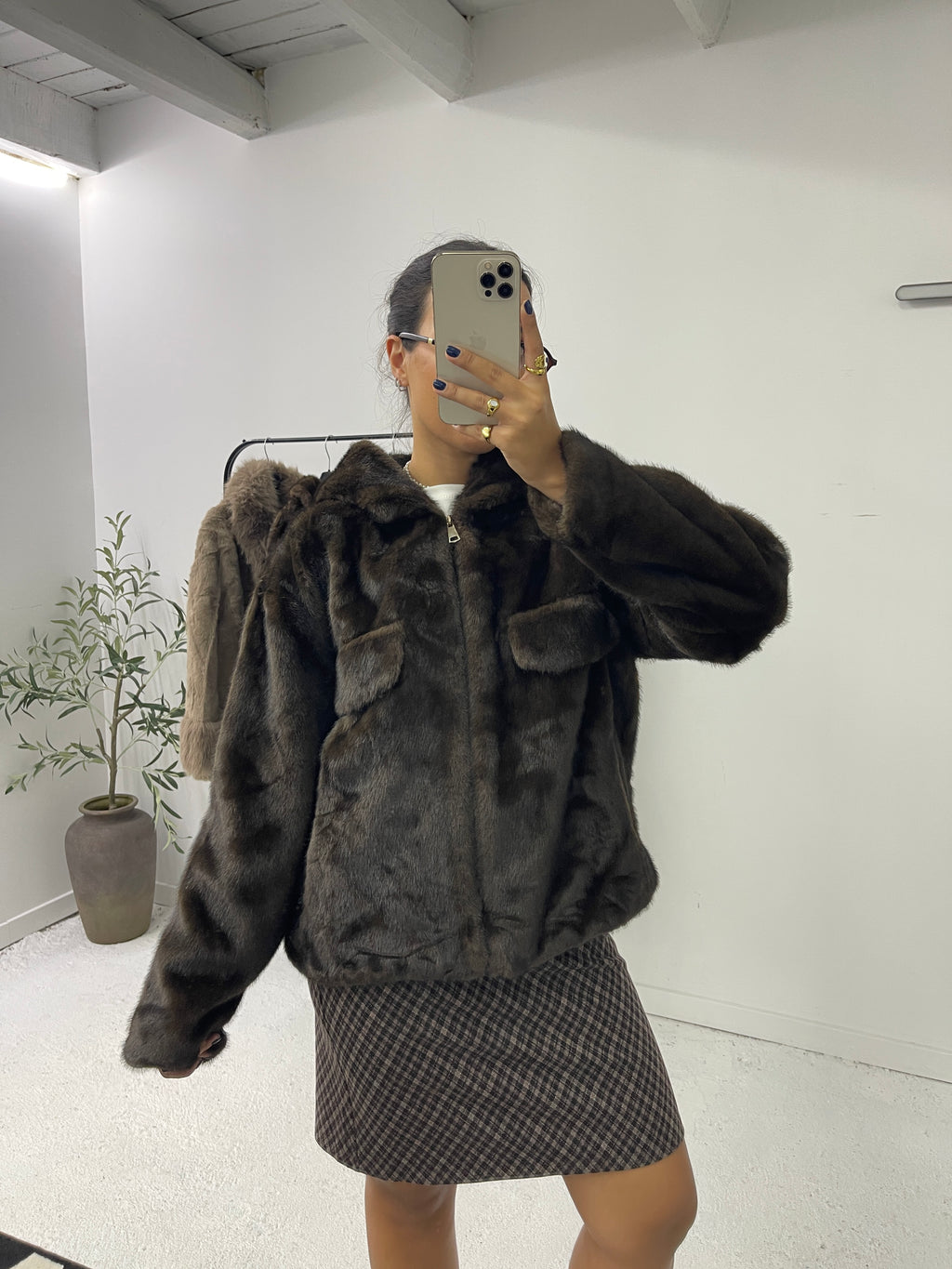 Casaco Faux Fur