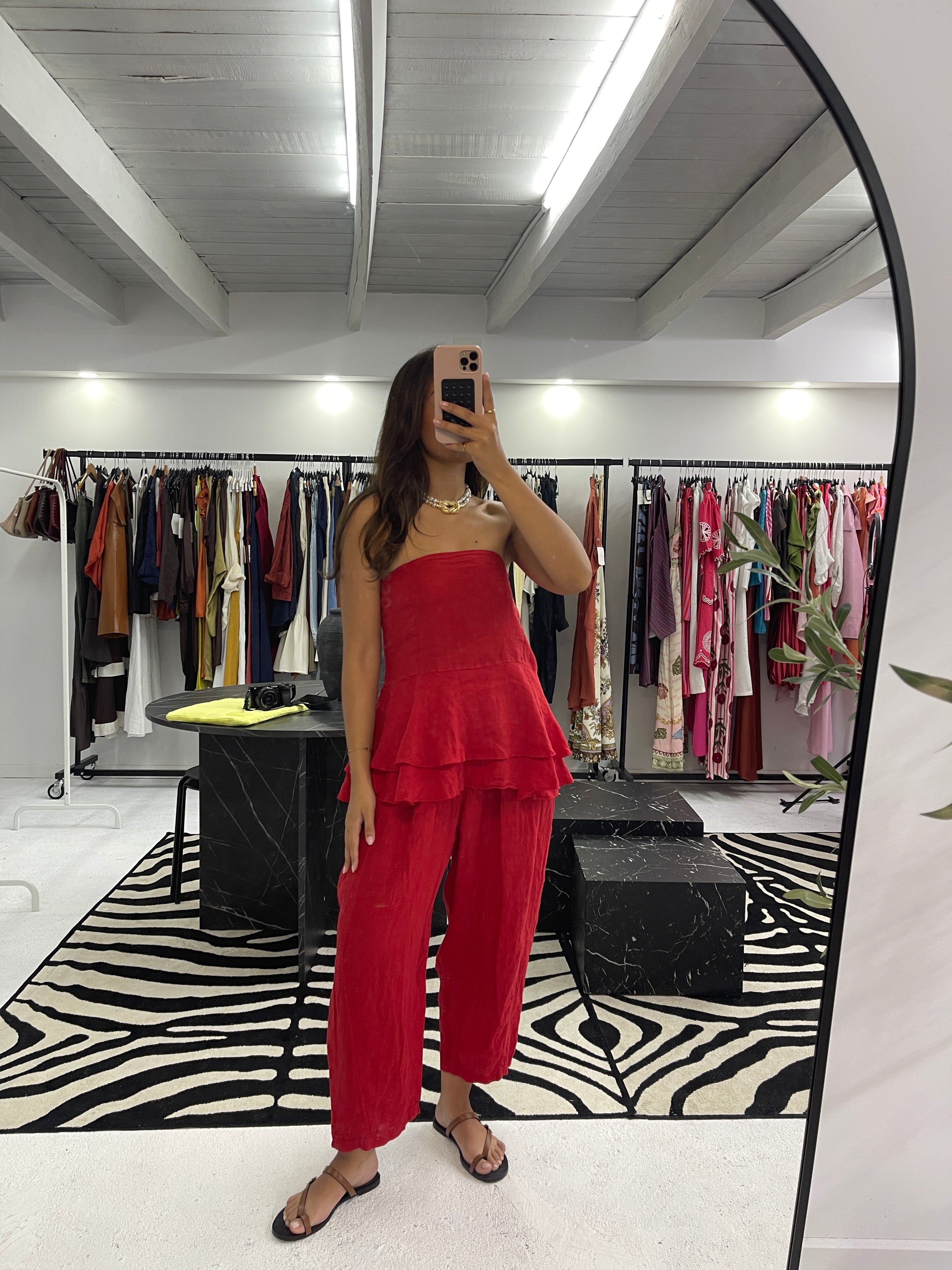 Conjunto 100% linho