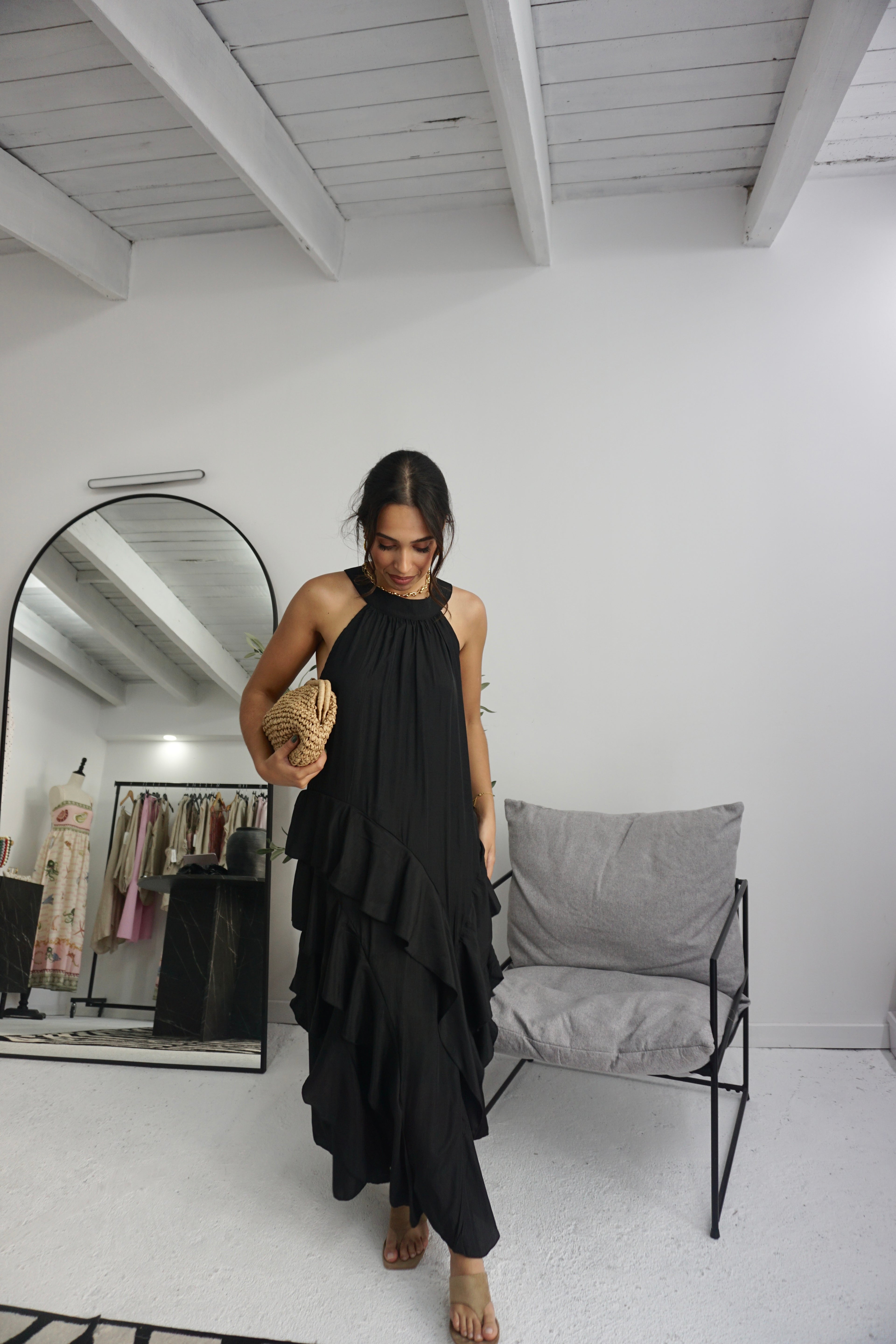 Vestido Cetim