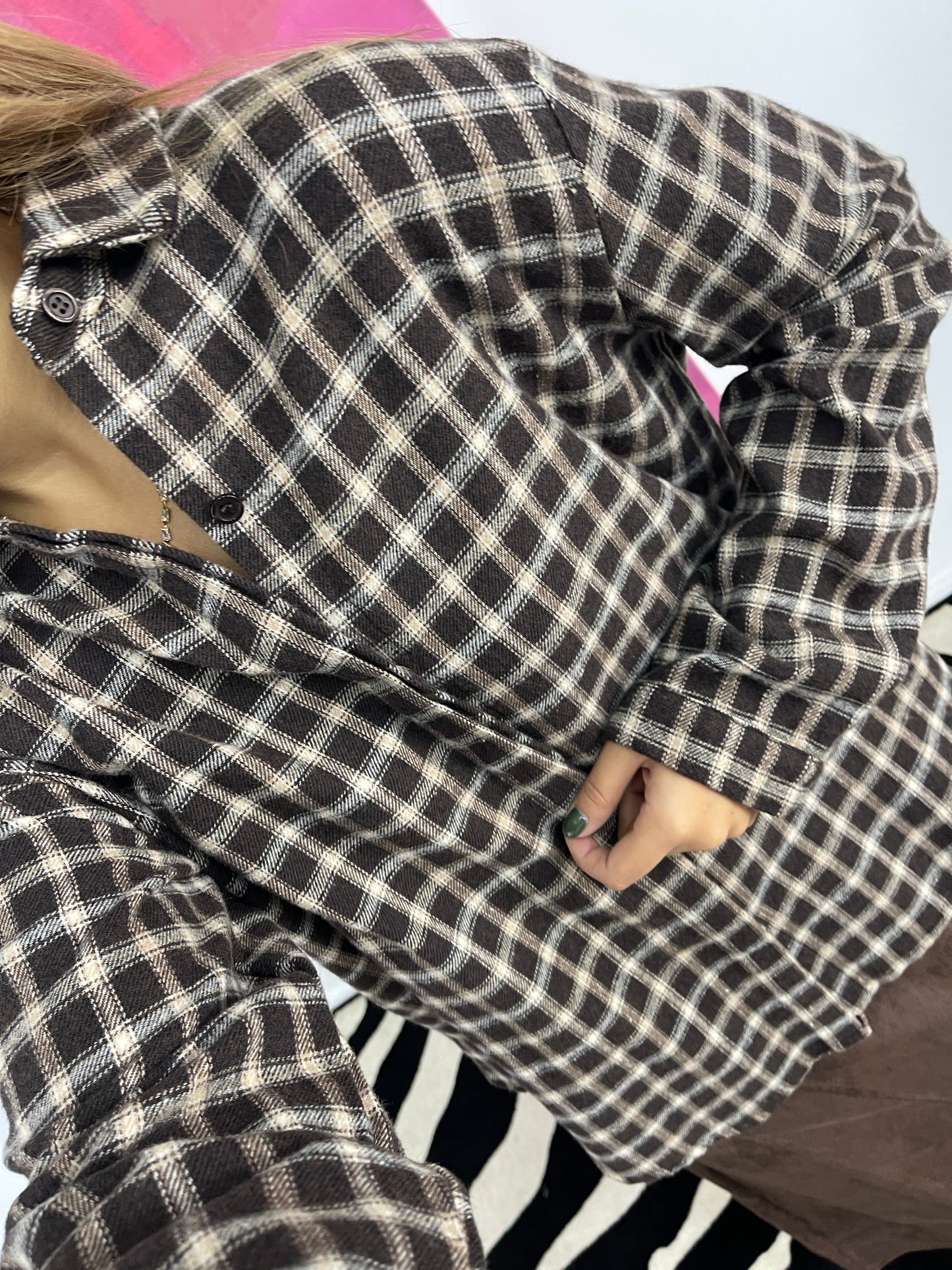 Camisa Flanela Oversized