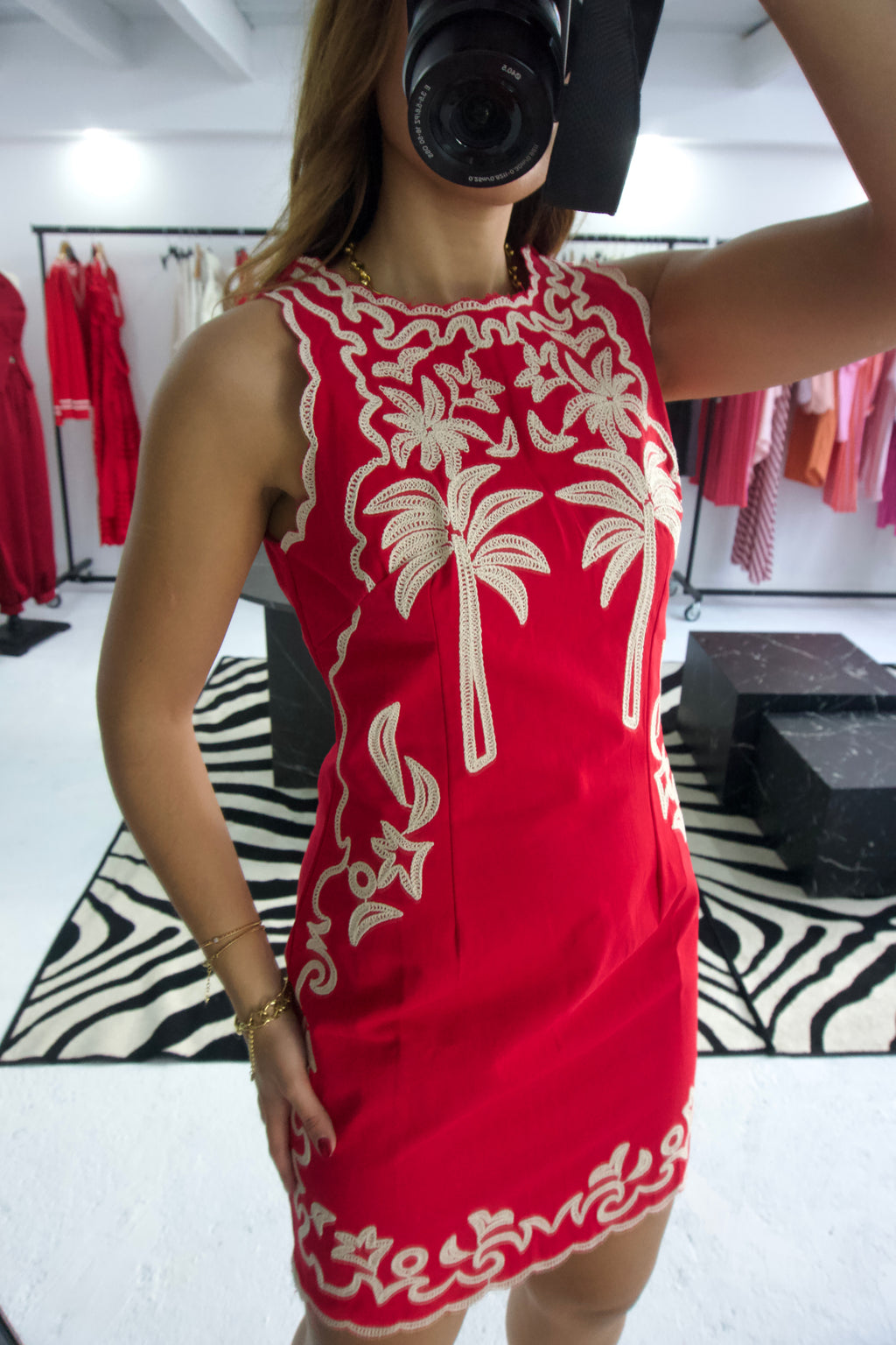 Vestido Bordado