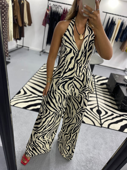 Conjunto Zebra Print