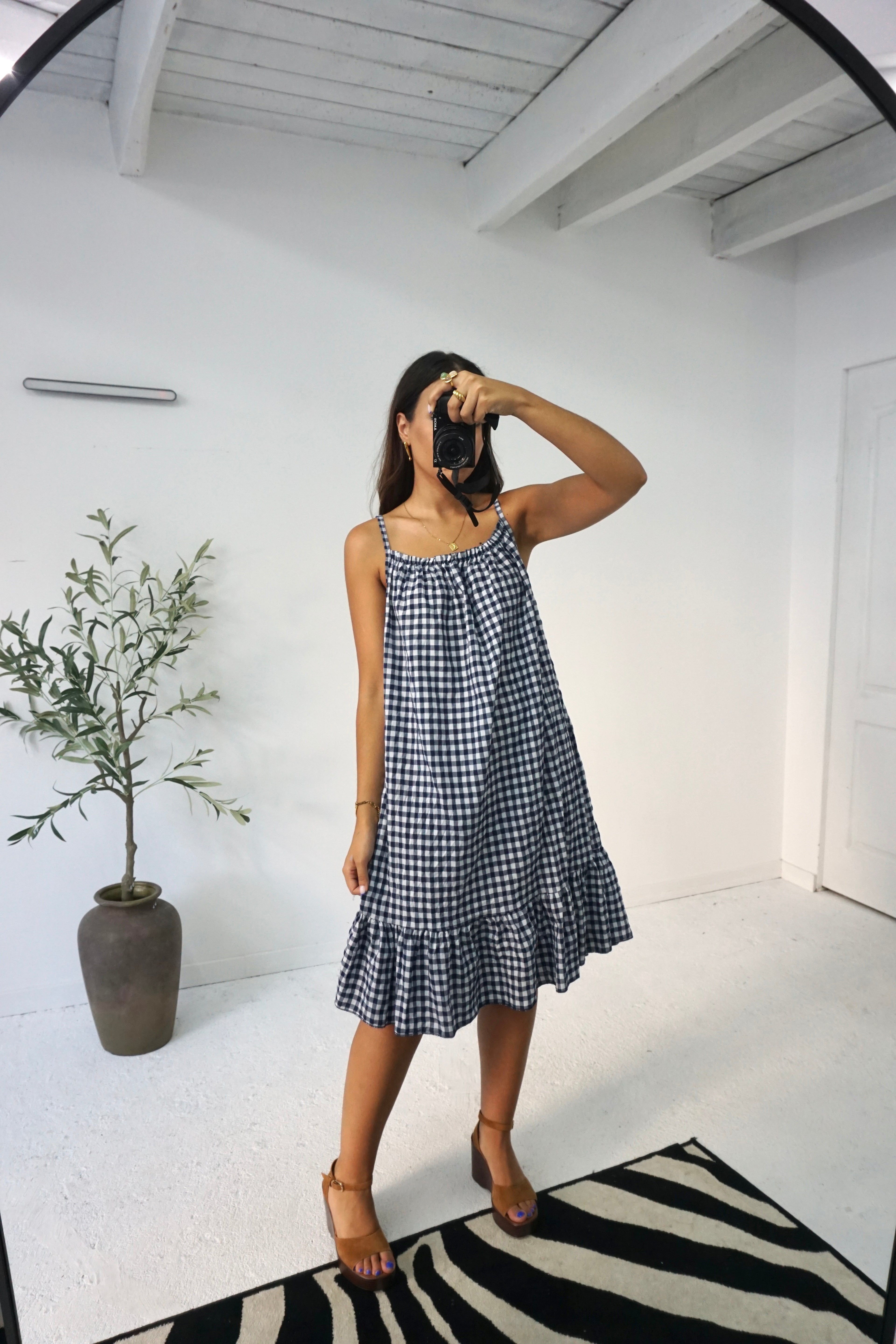 Vestido Vichy