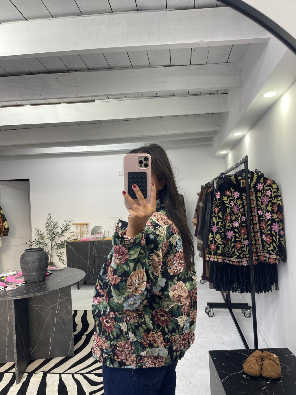 Bomber em Jacquard