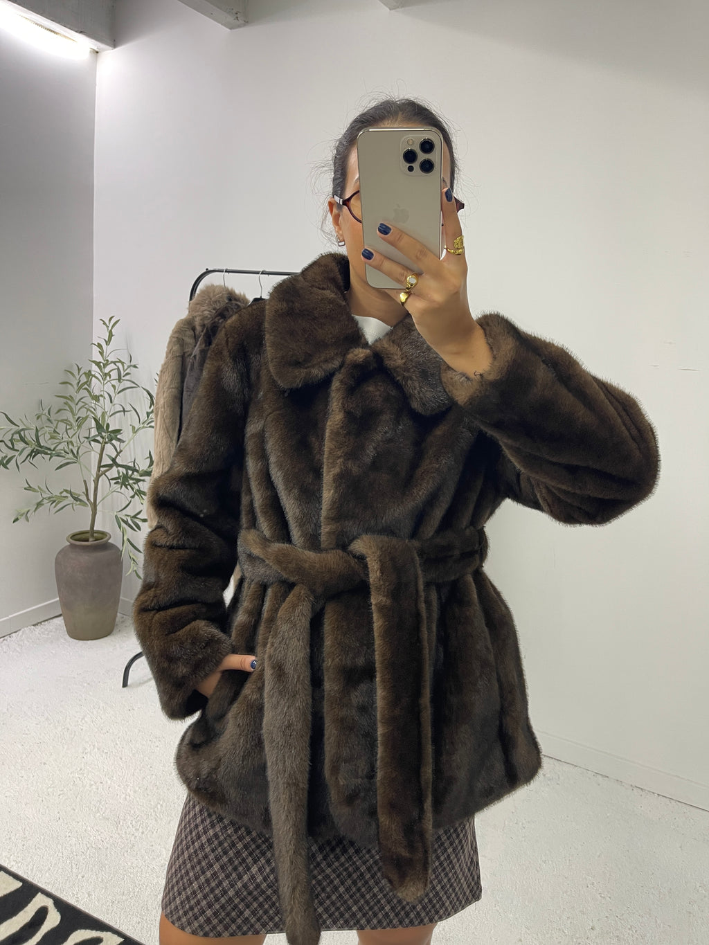 Casaco Faux Fur