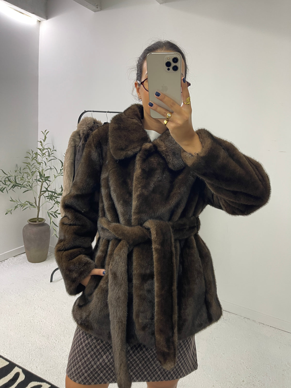 Casaco Faux Fur