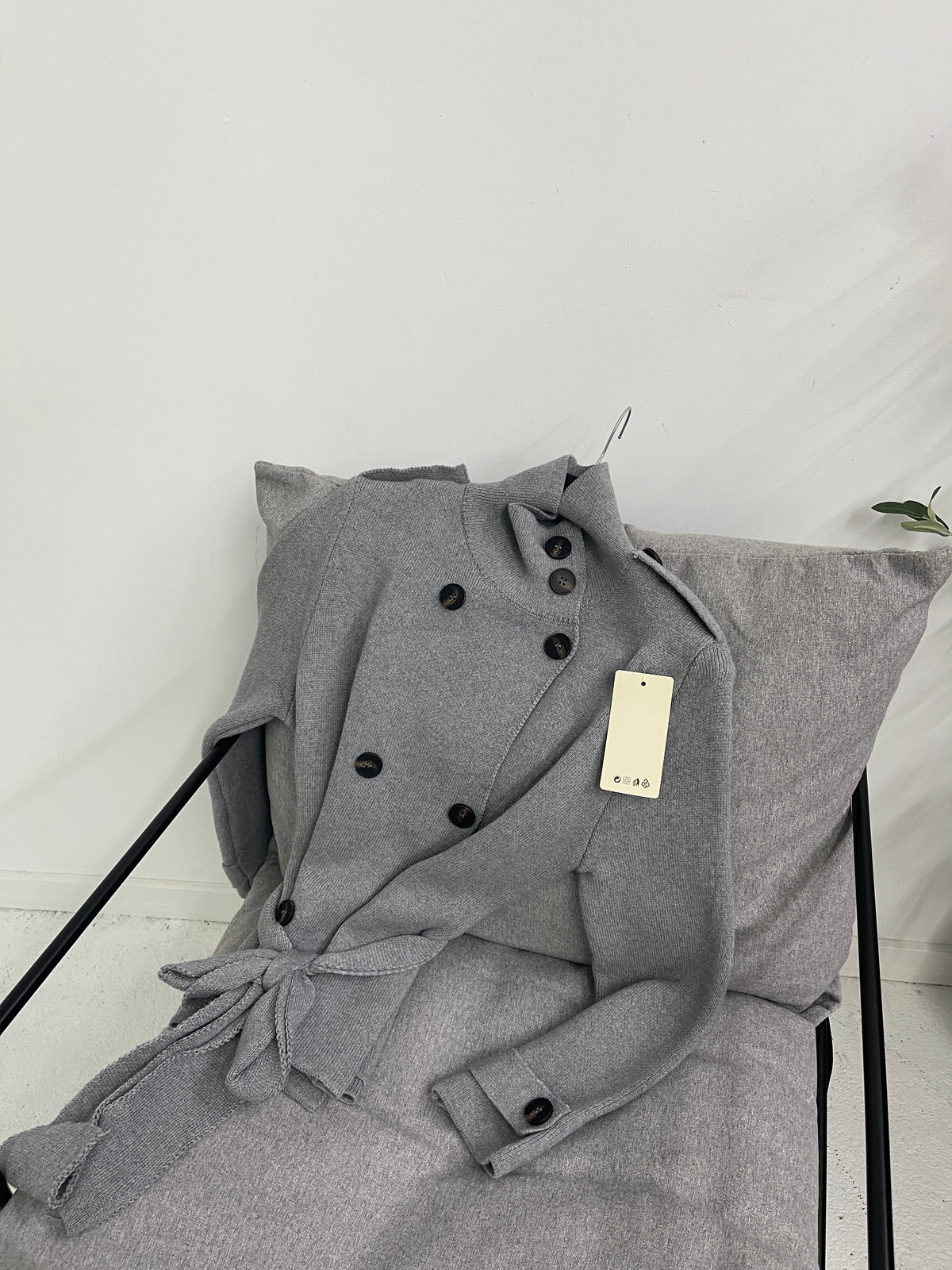 Cardigan com Cinto (4 cores)