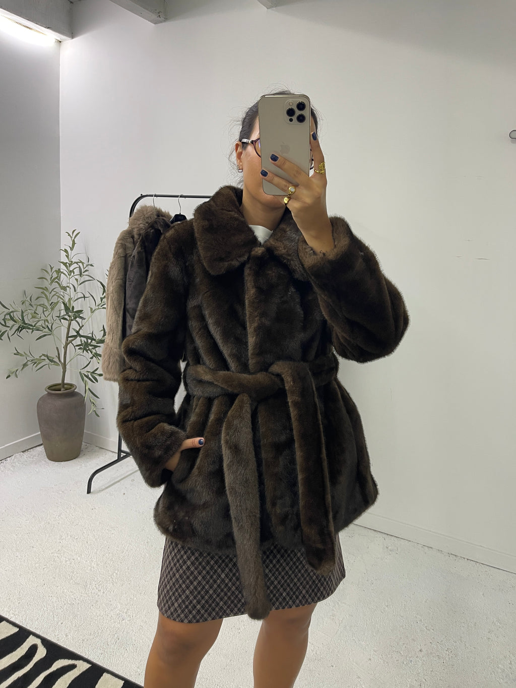 Casaco Faux Fur