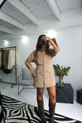 Vestido Estilo Utility