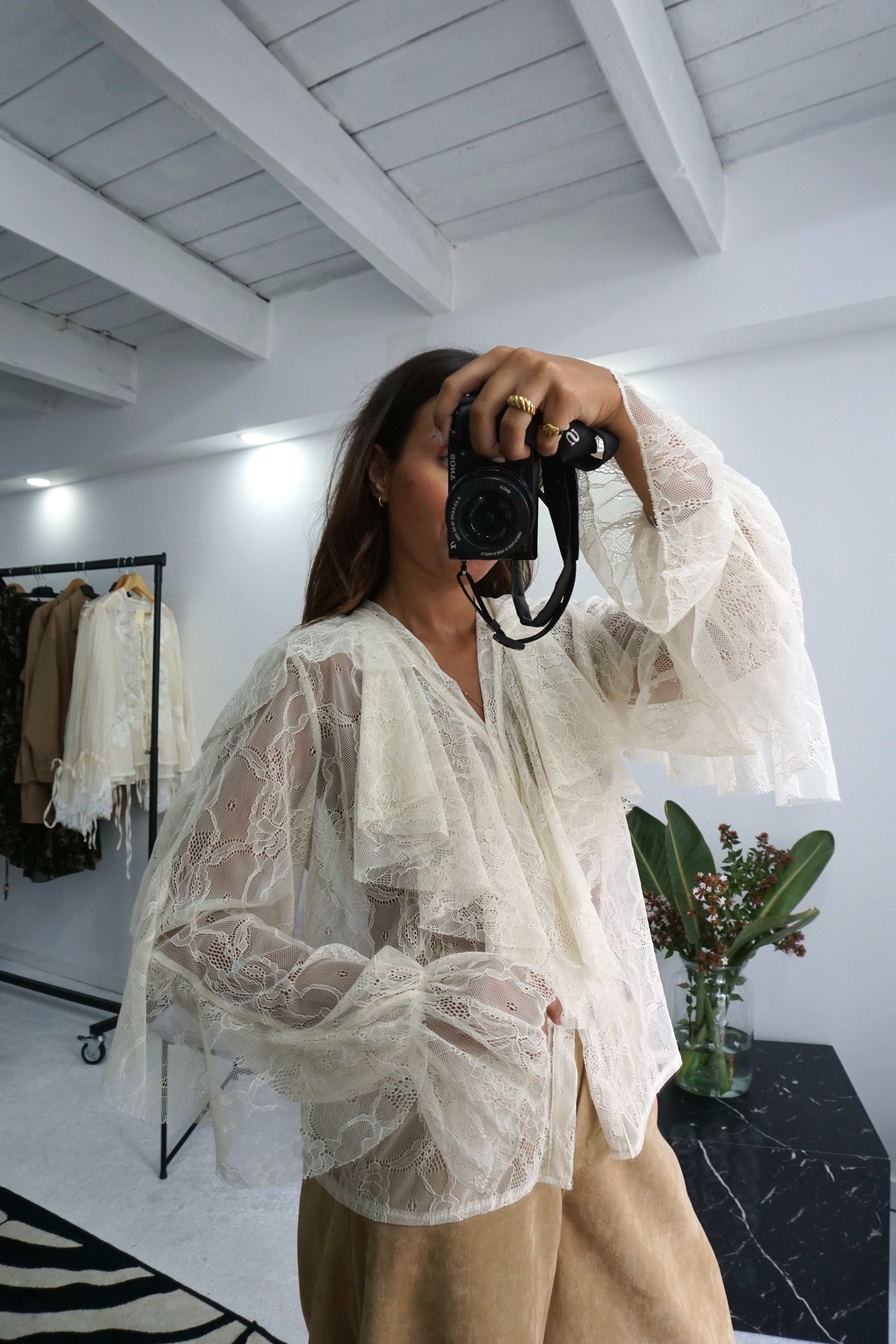 Blusa em Renda